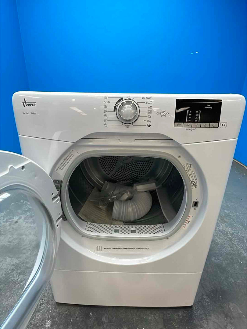 #GRC-160-447 - Hoover HLE V10DG-80 10kg Vented Tumble Dryer