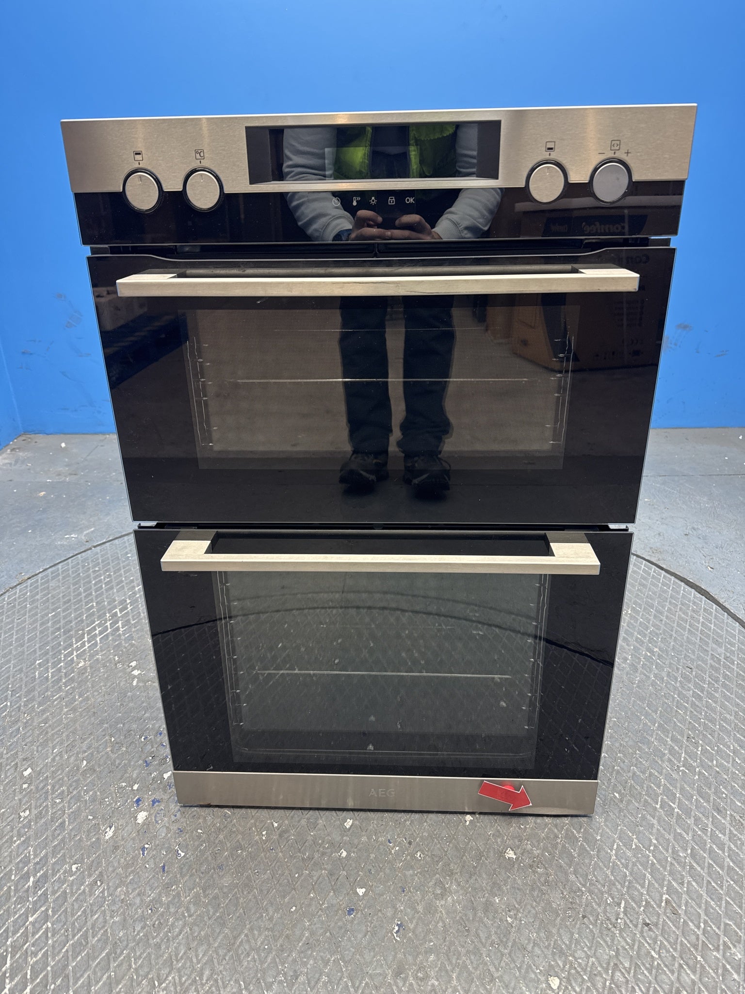 AEG 6000 Series DCK531160M Double Built-In Oven