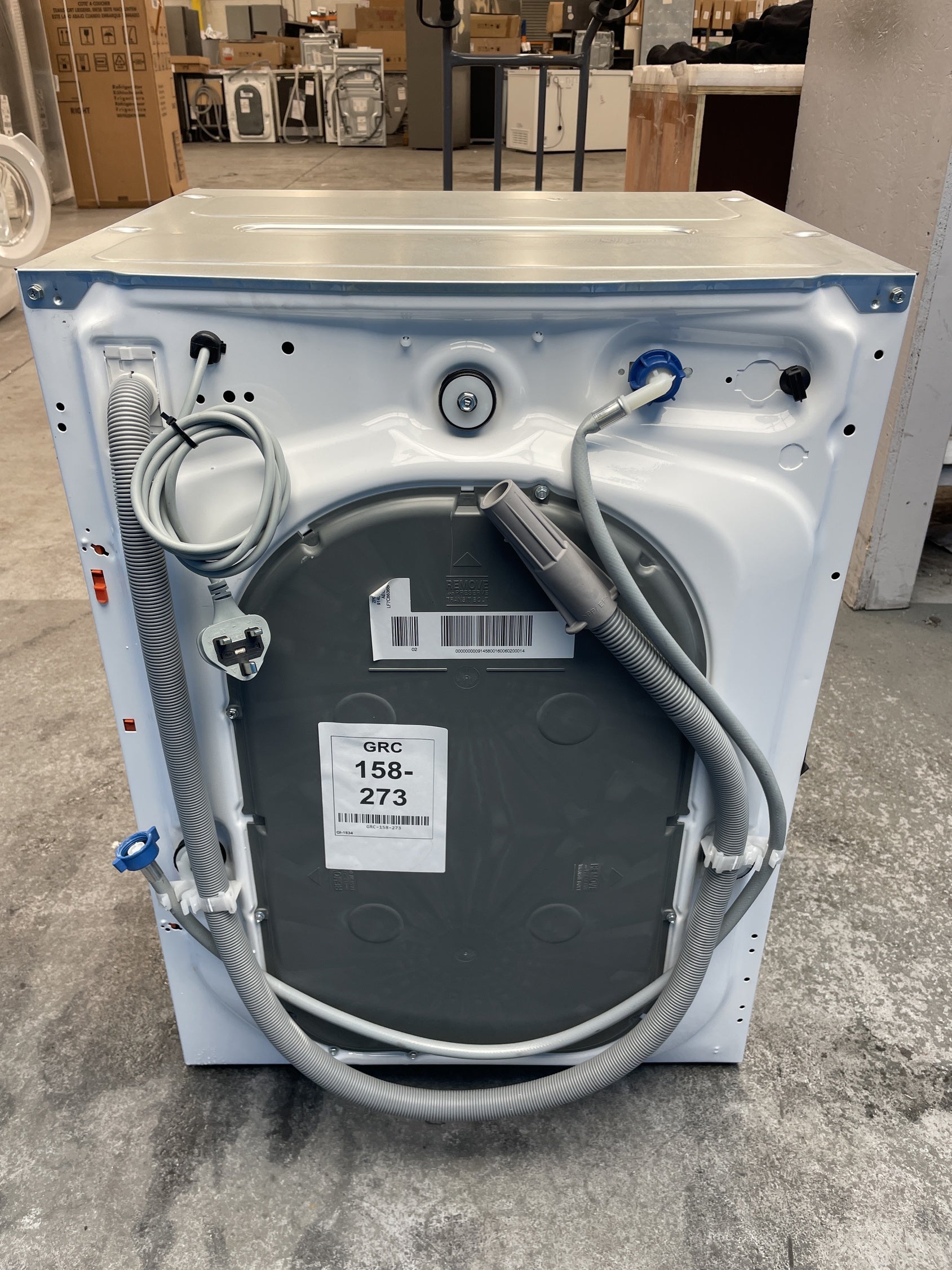 #GRC-158-273 - AEG ProSteam LF7C8636BI 8kg 1600rpm Integrated Washing Machine