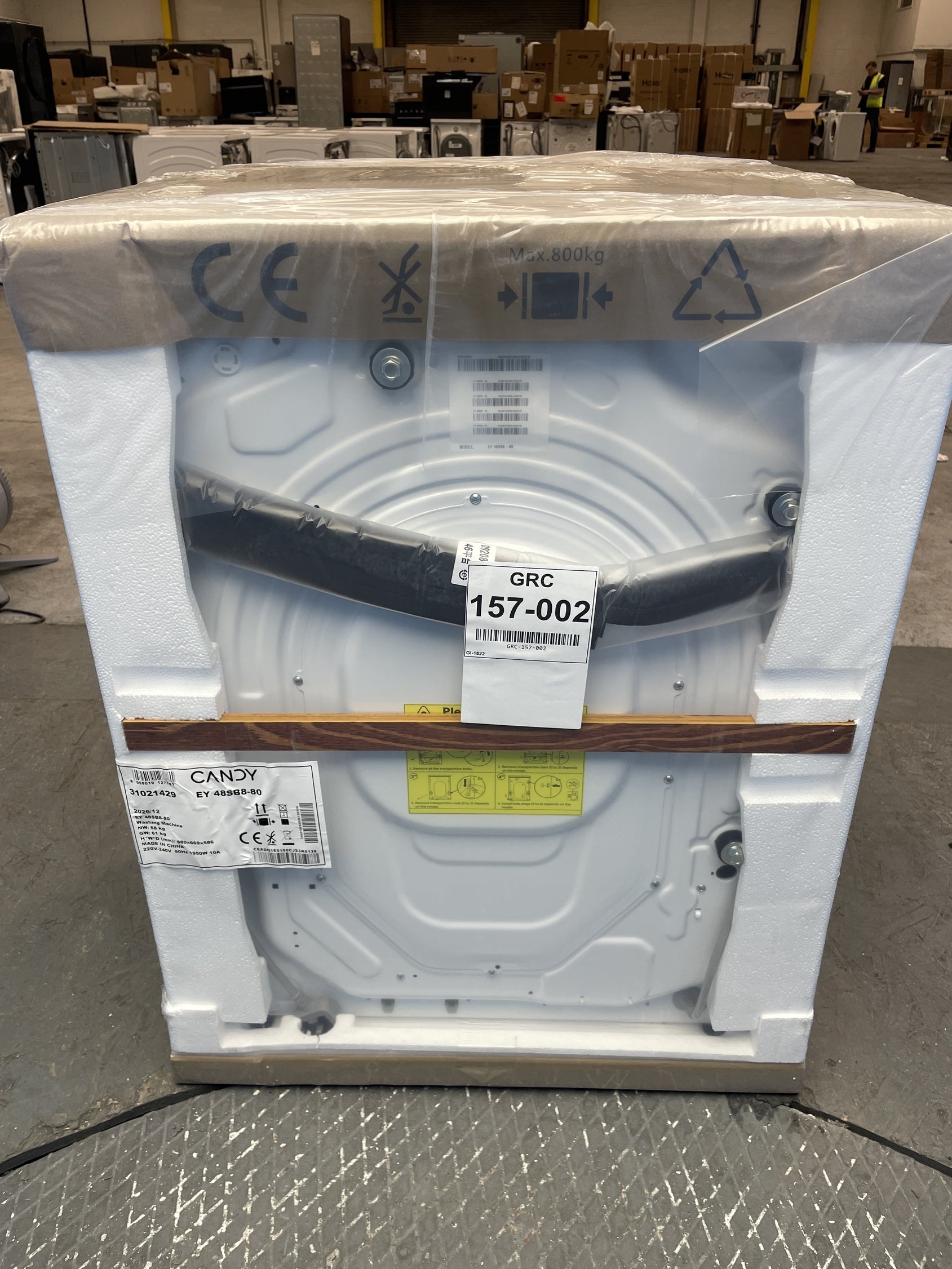#GRC-157-002 - Candy EY 48SB8-80 8kg 1400 rpm Washing Machine