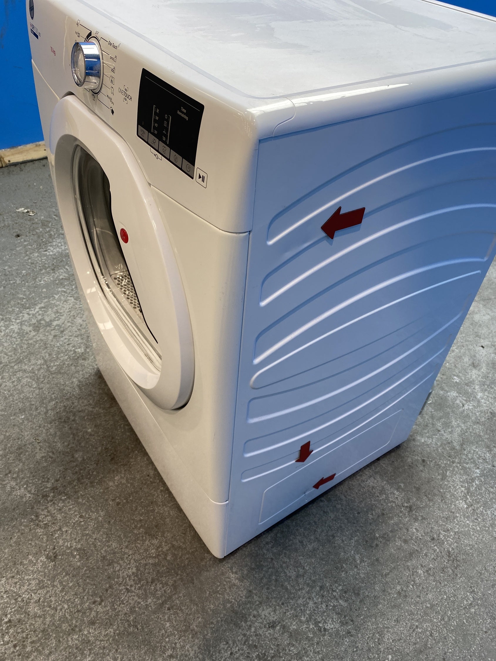 #GRC-157-675 - Hoover HLE V10DG-80 10kg Vented Tumble Dryer