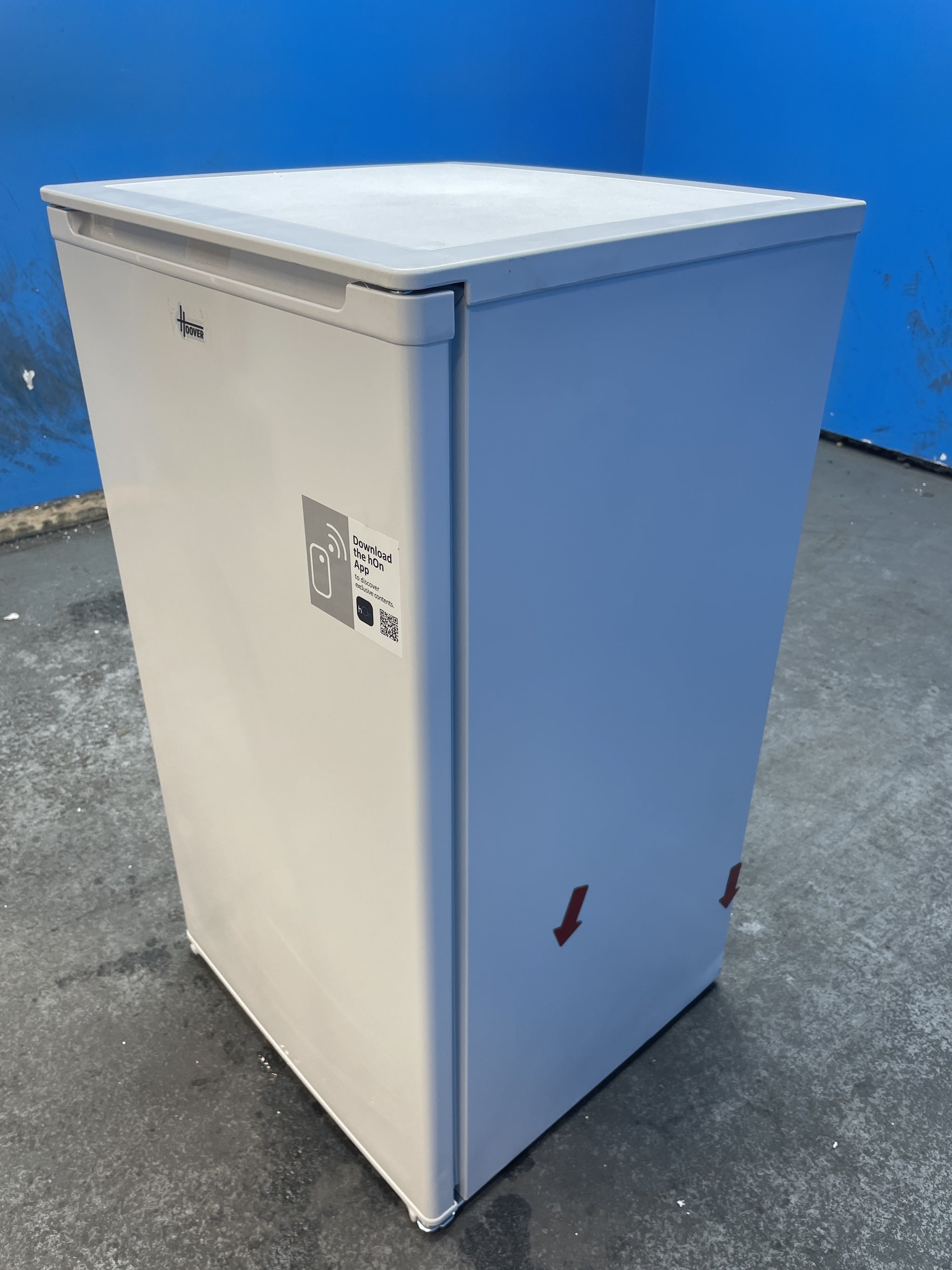 #GRC-162-610 - Hoover HUHS 38EWK-1 60 Litre Undercounter Upright Freezer
