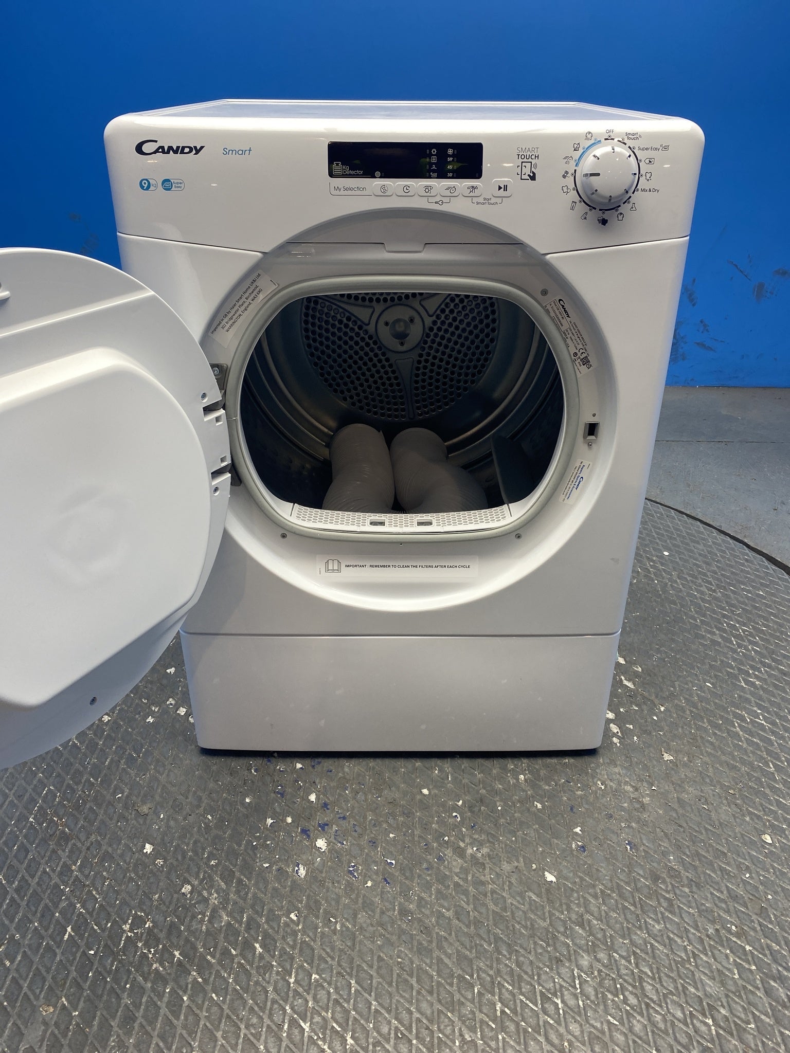 Candy CSEV9DF 9kg Vented Smart Tumble Dryer
