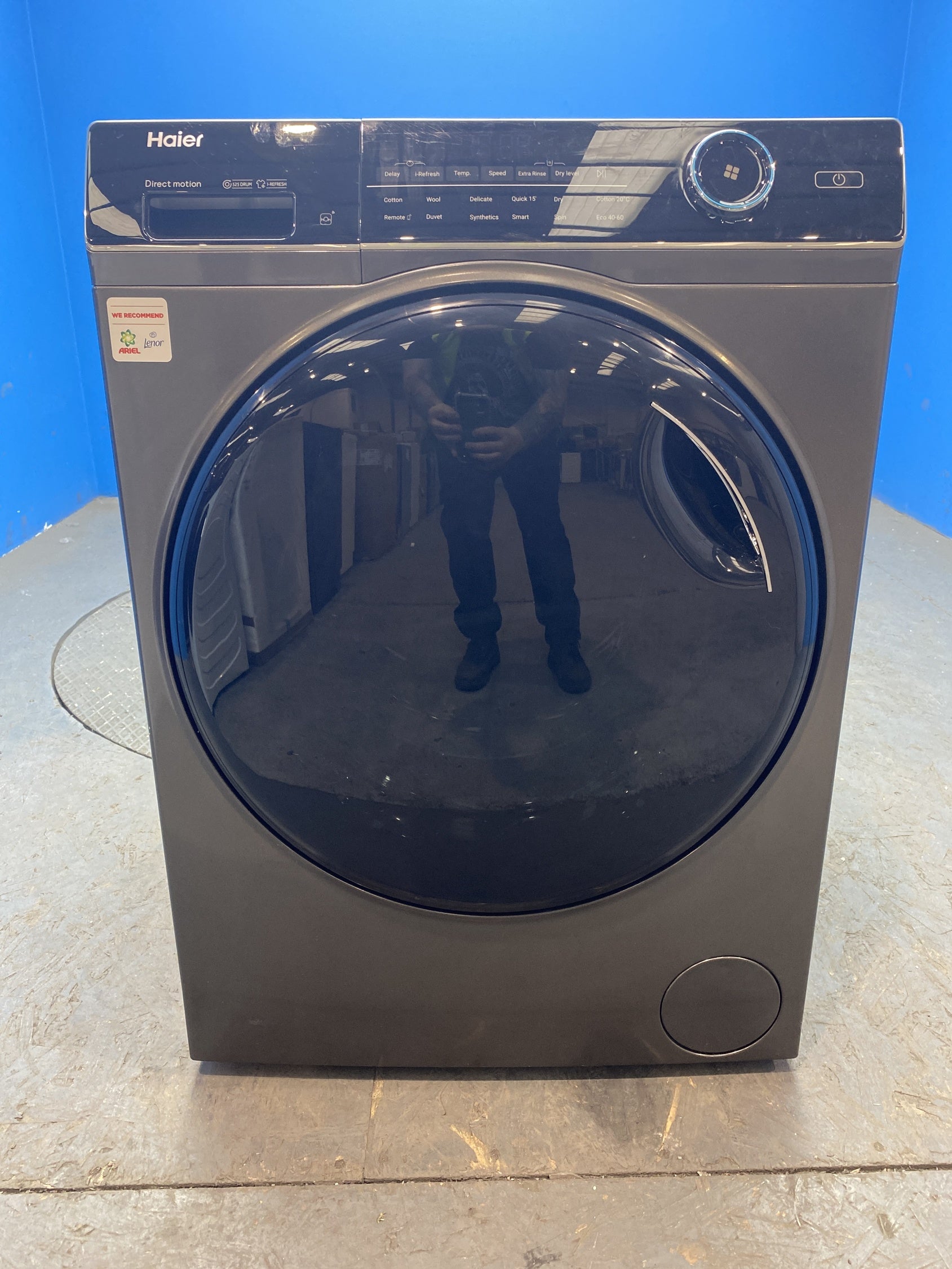 #GRC-157-090 - Haier HWD90-B14959S8NU1 I-Pro Series 5 9/6kg Washer Dryer