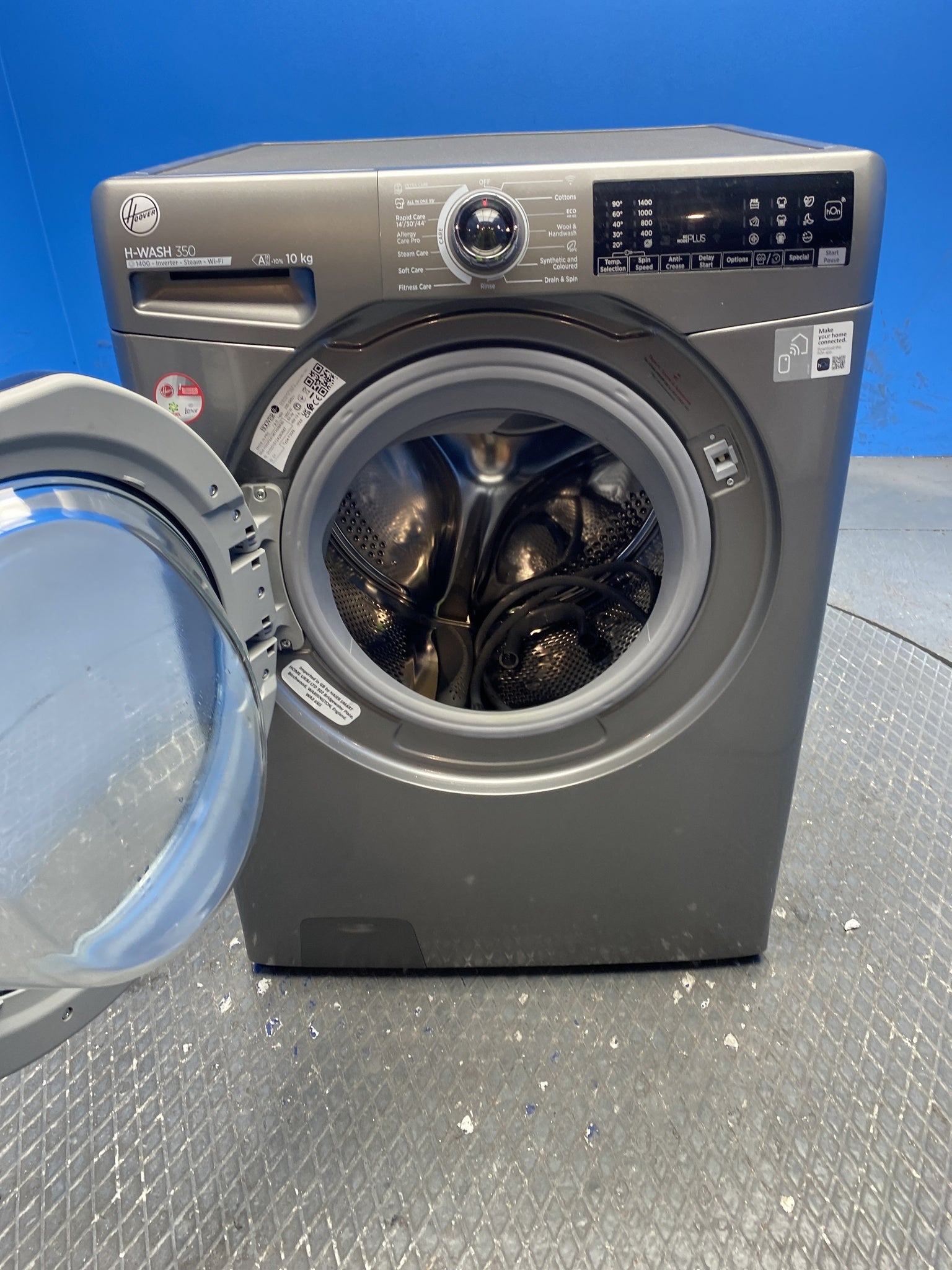 Hoover H3B13WPS4106TAMBR 10kg 1400 Spin Washing Machine