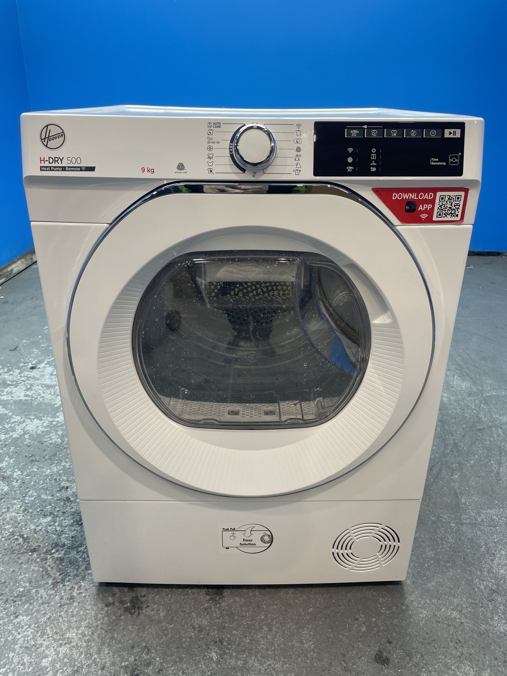 H DRY 500 NDE H9A2TCE 80 Heat Pump Tumble Dryer
