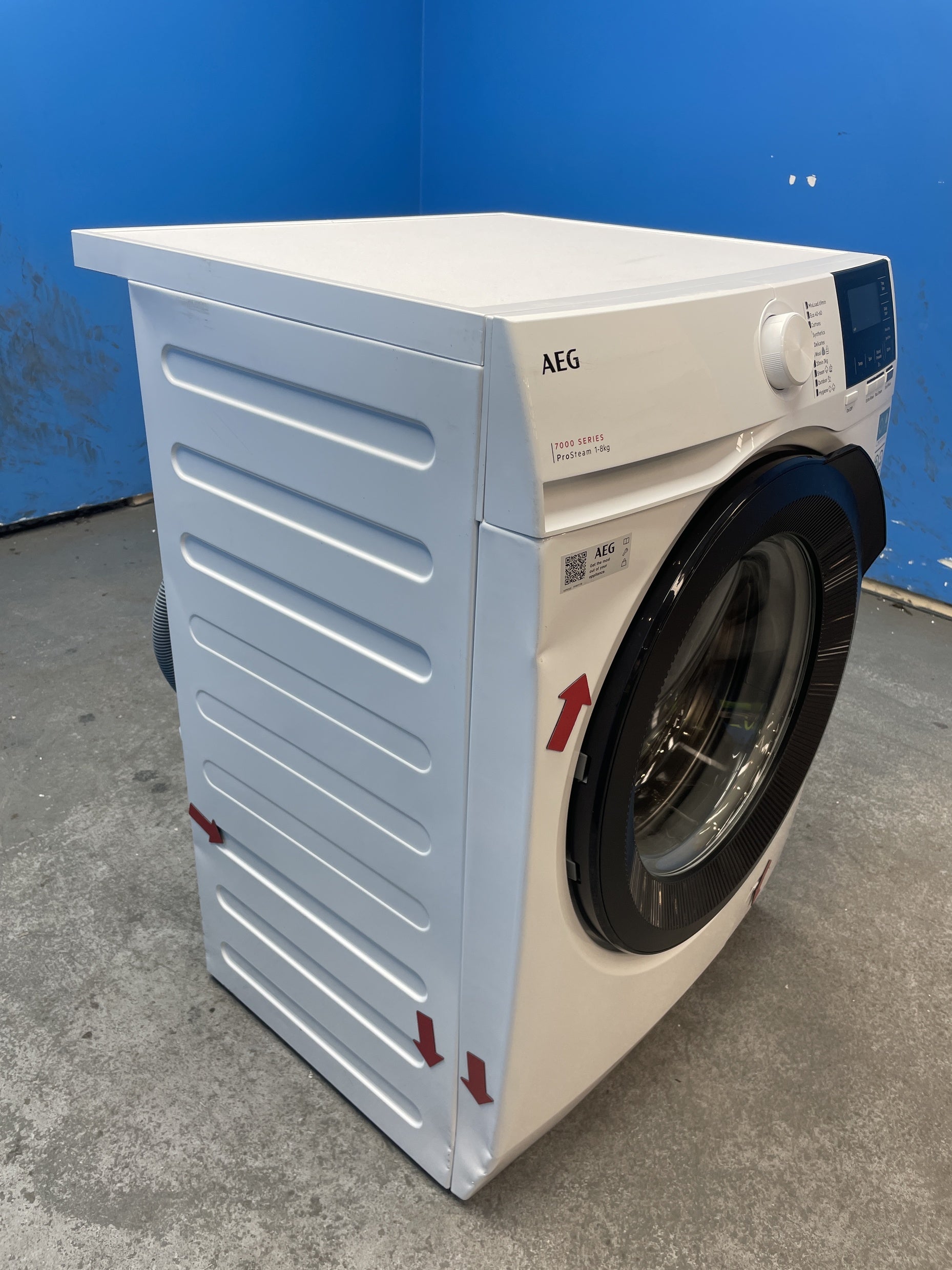 #GRC-158-277 - AEG LFR71864B 8kg 1600rpm ProSteam Washing Machine