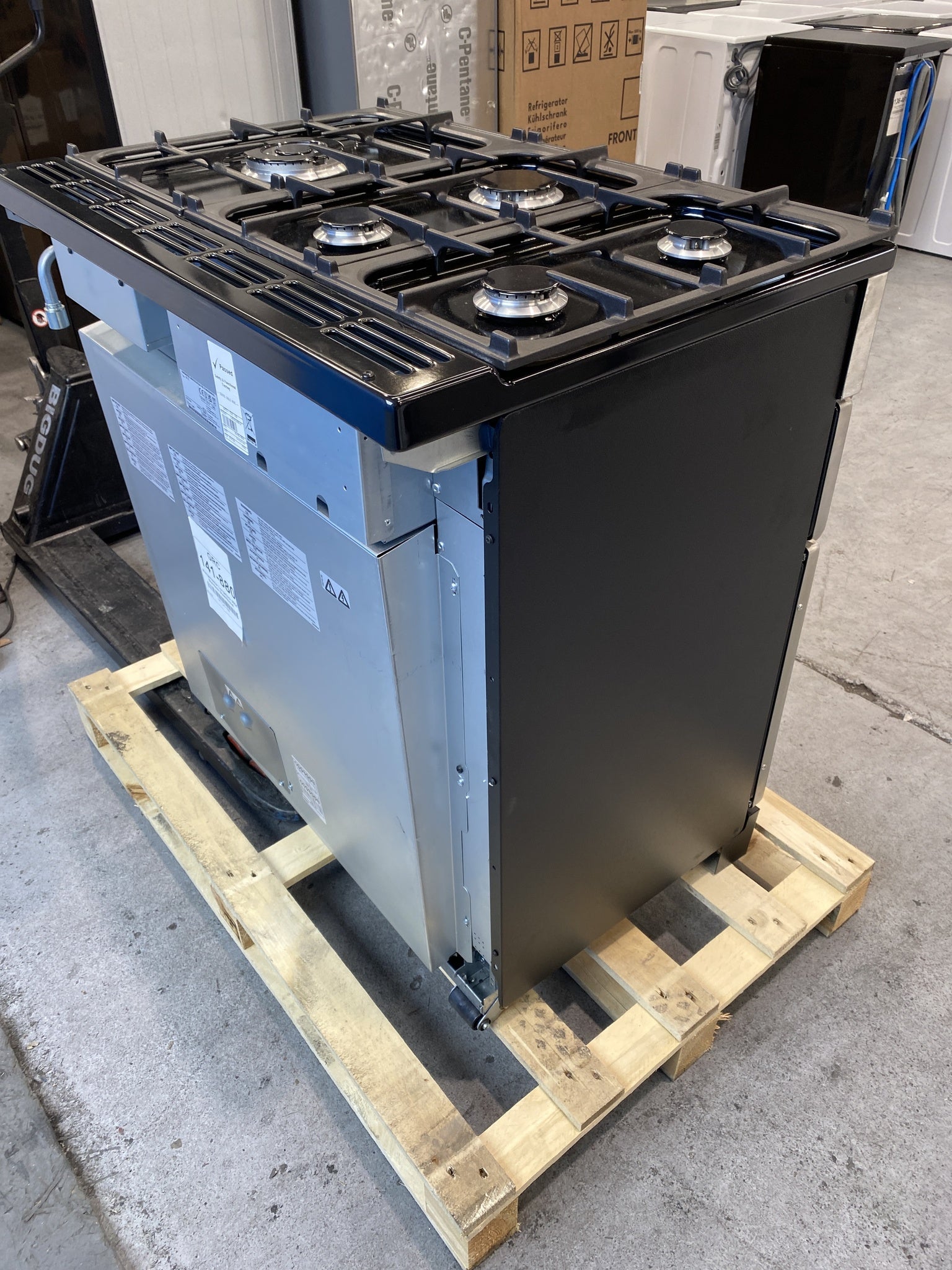 Rangemaster KCH90DFFSS/C Kitchener 90 Dual Fuel Range Cooker