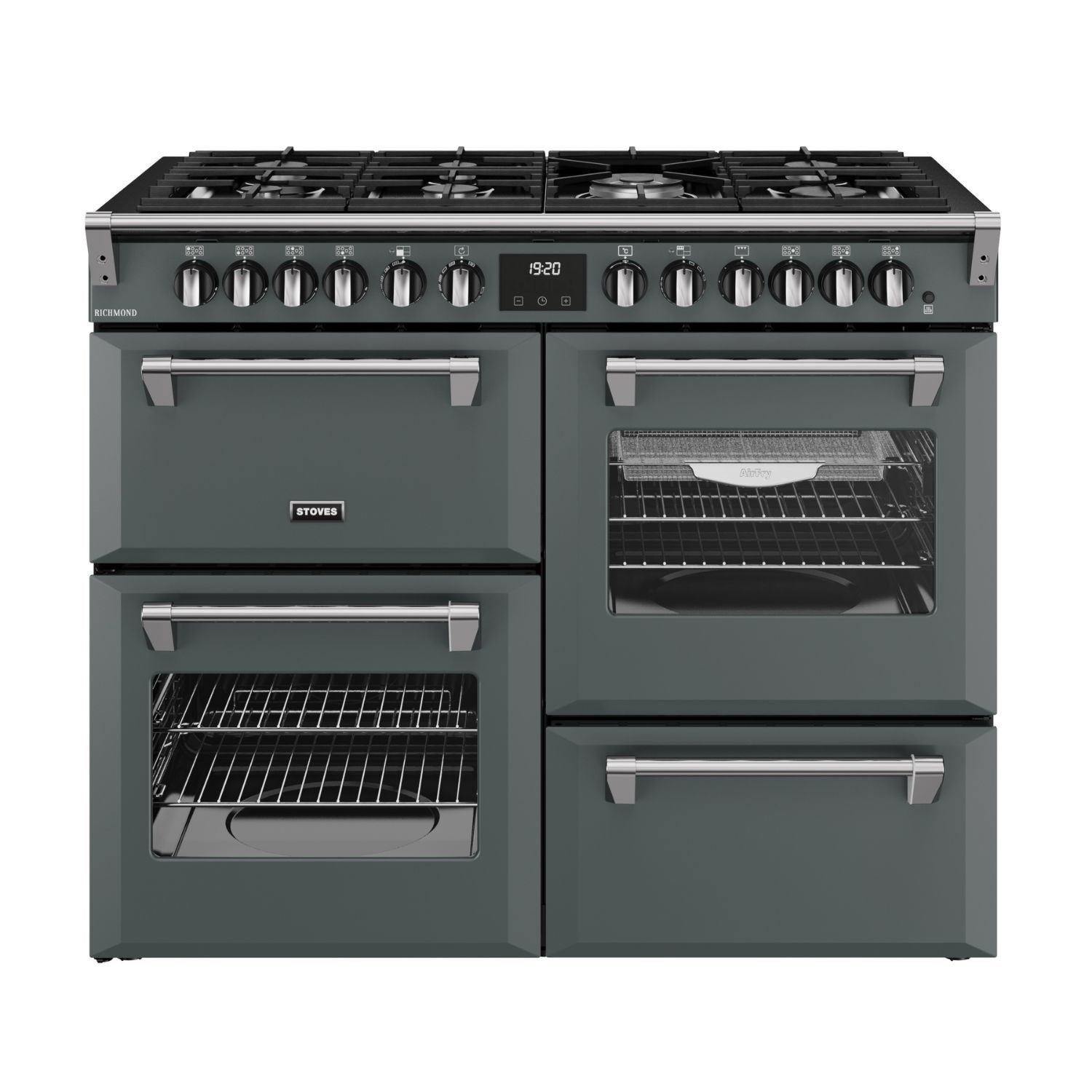 Stoves Richmond 110cm Dual Fuel Range Cooker Quad Oven – Renew 2 U