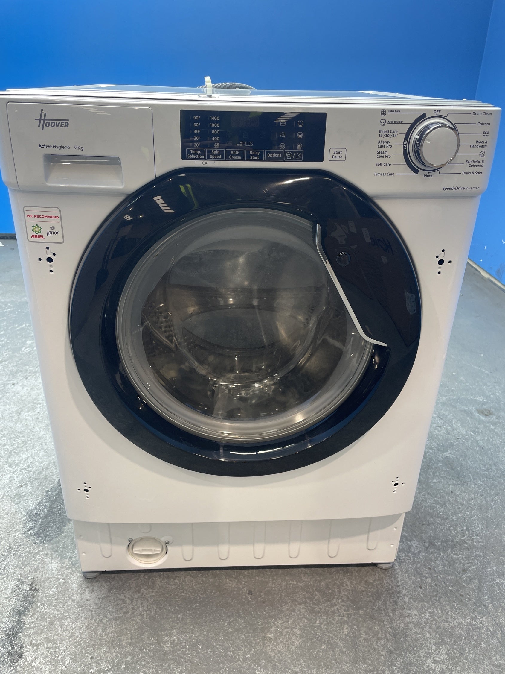#GRC-157-272 - Hoover HBWS494DMBW5 Integrated 9kg 1400rpm Washing Machine
