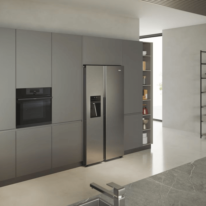 Haier HSR5918DIMP American Style Series 5 511 Litre Fridge Freezer - Renew 2 U