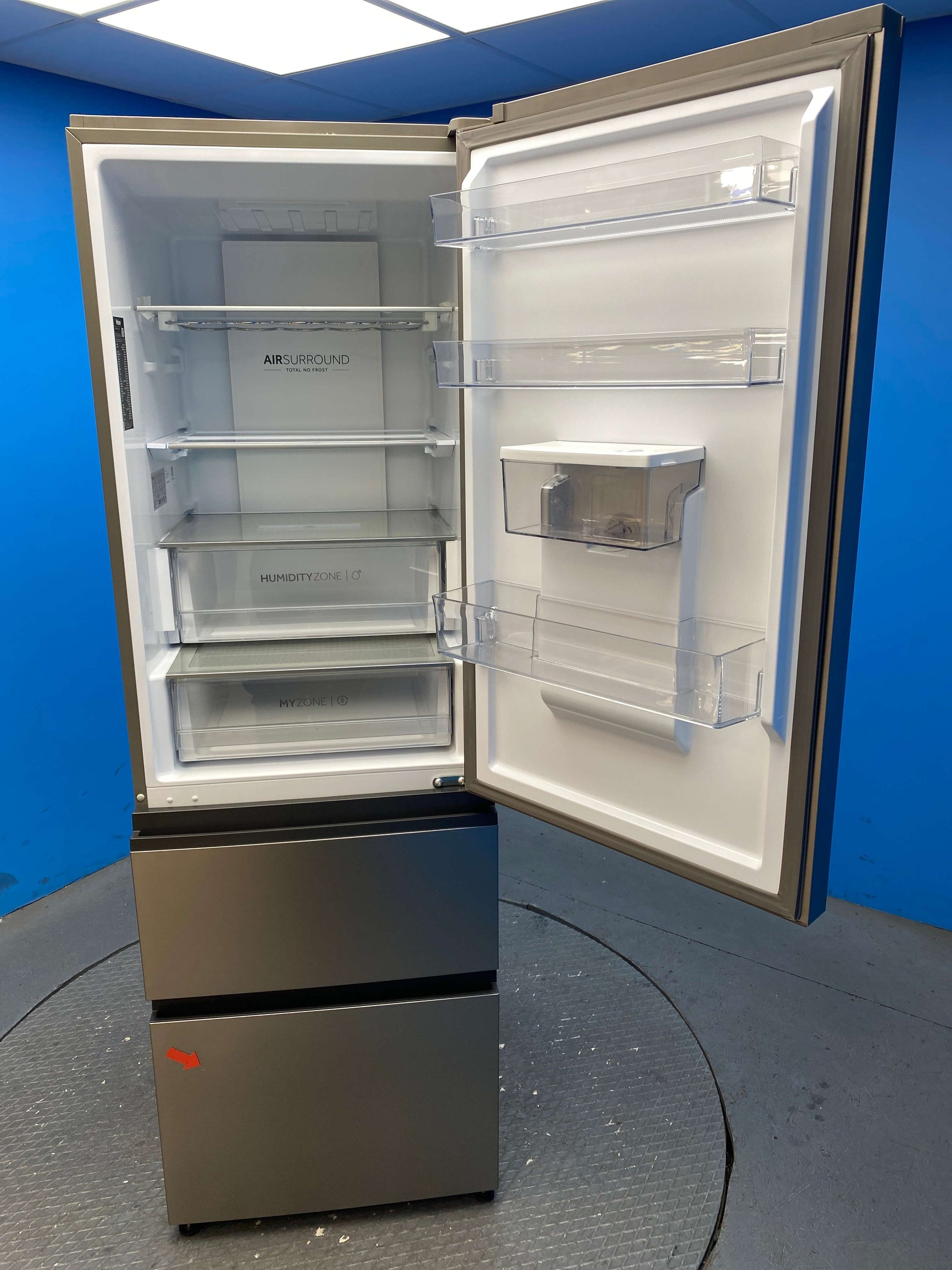 Haier HTW5618DWMG Series 5 357 Litre 3 Door Combi Fridge Freezer