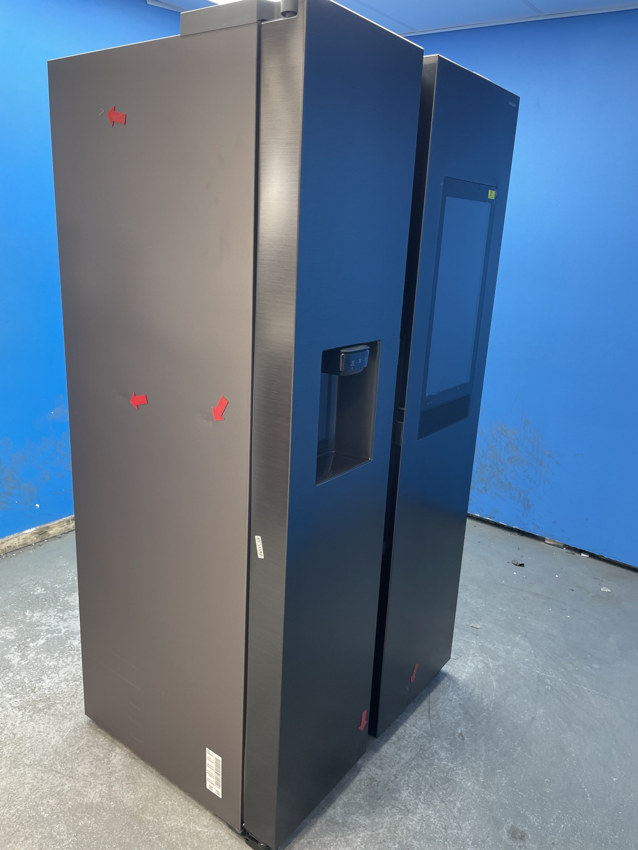 #GRC-157-798 - Samsung RS90F66BEFEU Family Hub American Fridge Freezer