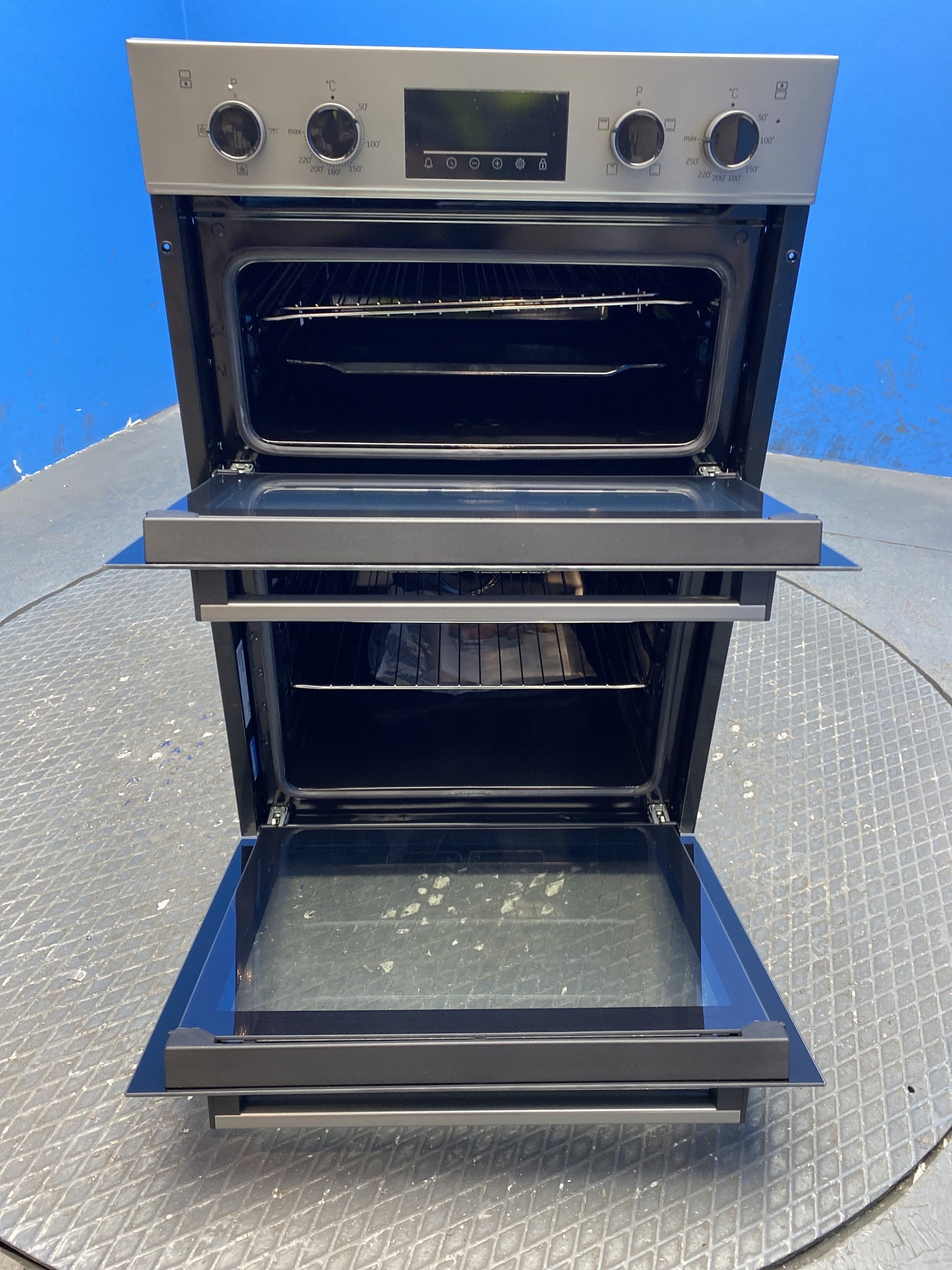 Beko BBXDF22300S 90cm Built-In Double Fan Oven with Touch Controls