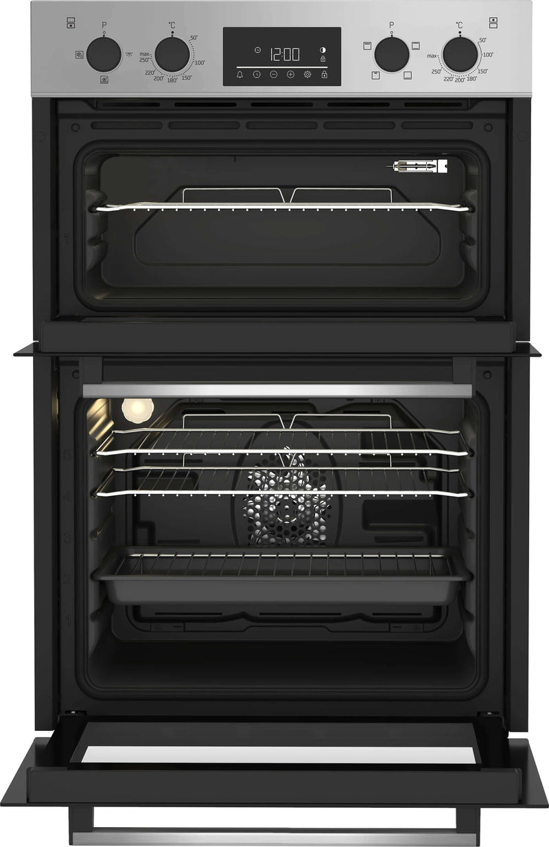 Beko BBXDF22300S 90cm Built-In Double Fan Oven with Touch Controls