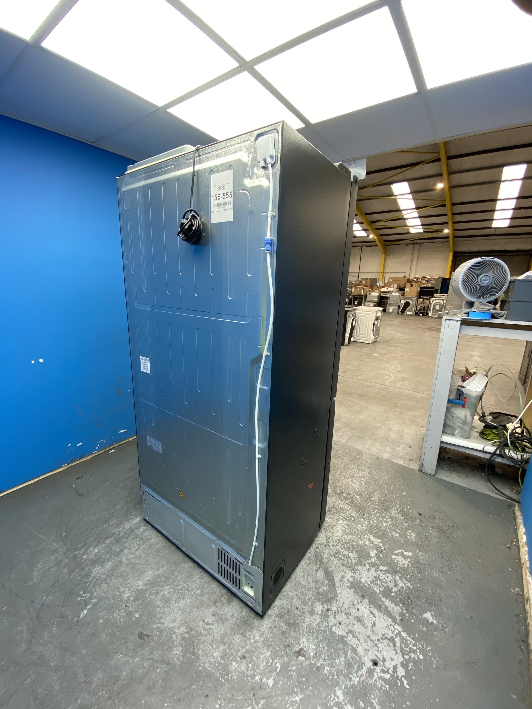#GRC-156-555 - Haier HCR5919EHMB 528 Litre American Style Fridge Freezer