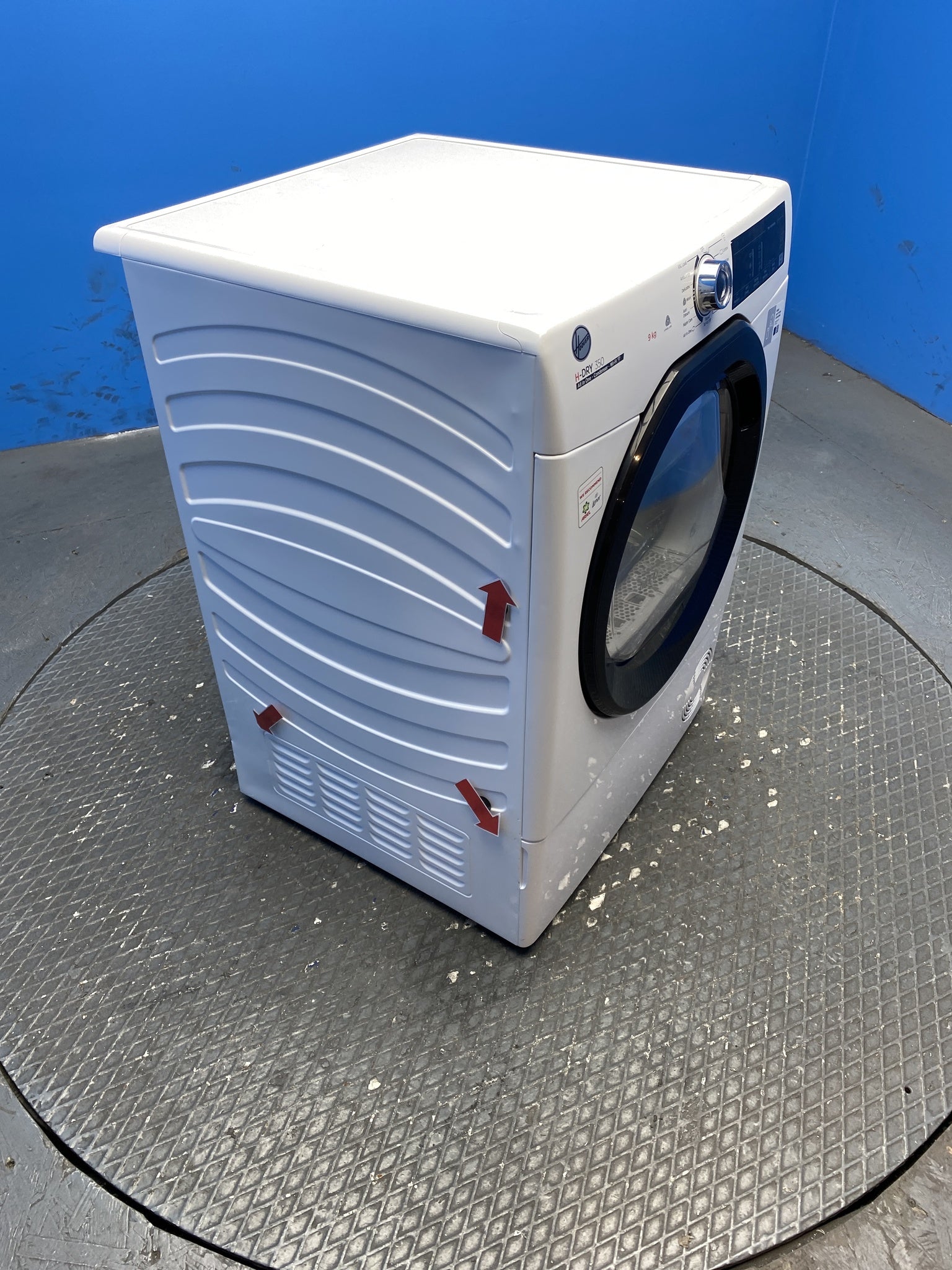 Hoover H-DRY 350 HREC9TBE-80 9kg Condenser Tumble Dryer