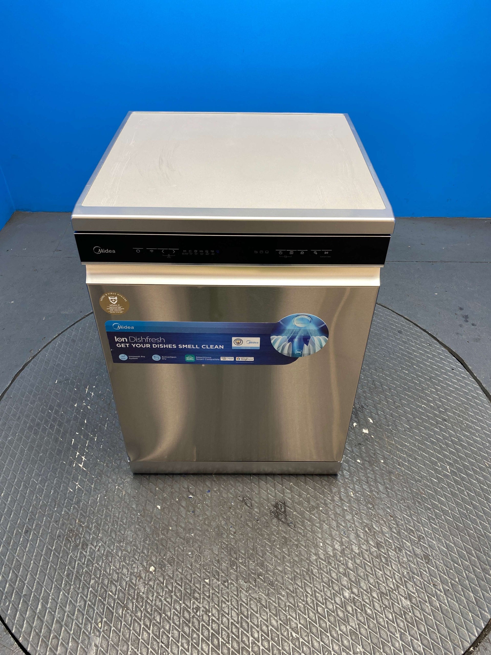 Midea MDWEF1433DSS Full Size 14 Place Dishwasher