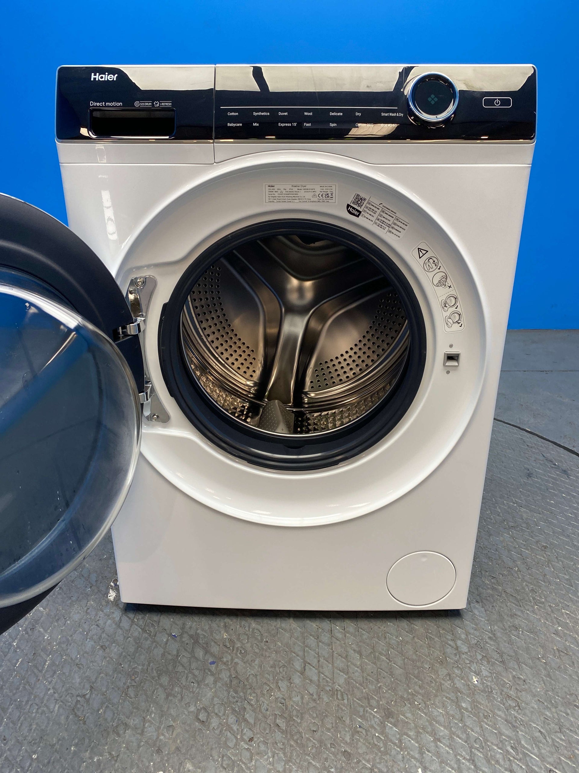 Haier HWD80-B14979S I-Pro Series 7 8kg / 5kg 1400 Spin Washer Dryer