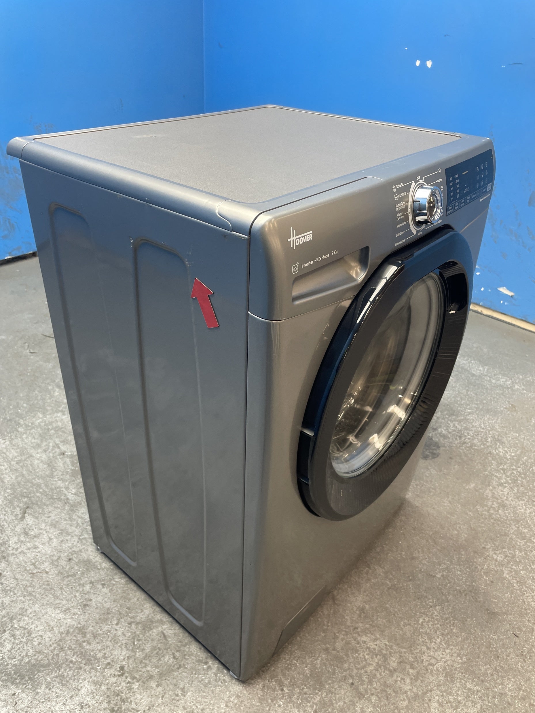 #GRC-163-126 - Hoover H3WPS496TAMBR680 9kg 1400 Spin Washing Machine