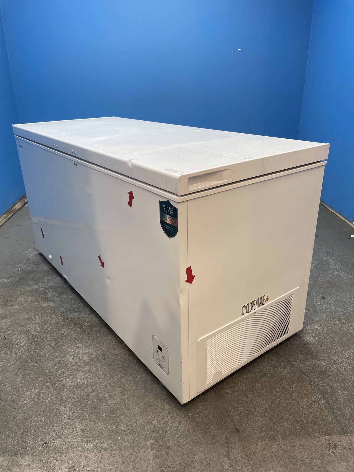 #GRC-163-165 - Hisense FC650D4AWLYE 500L Outbuilding Static Chest Freezer