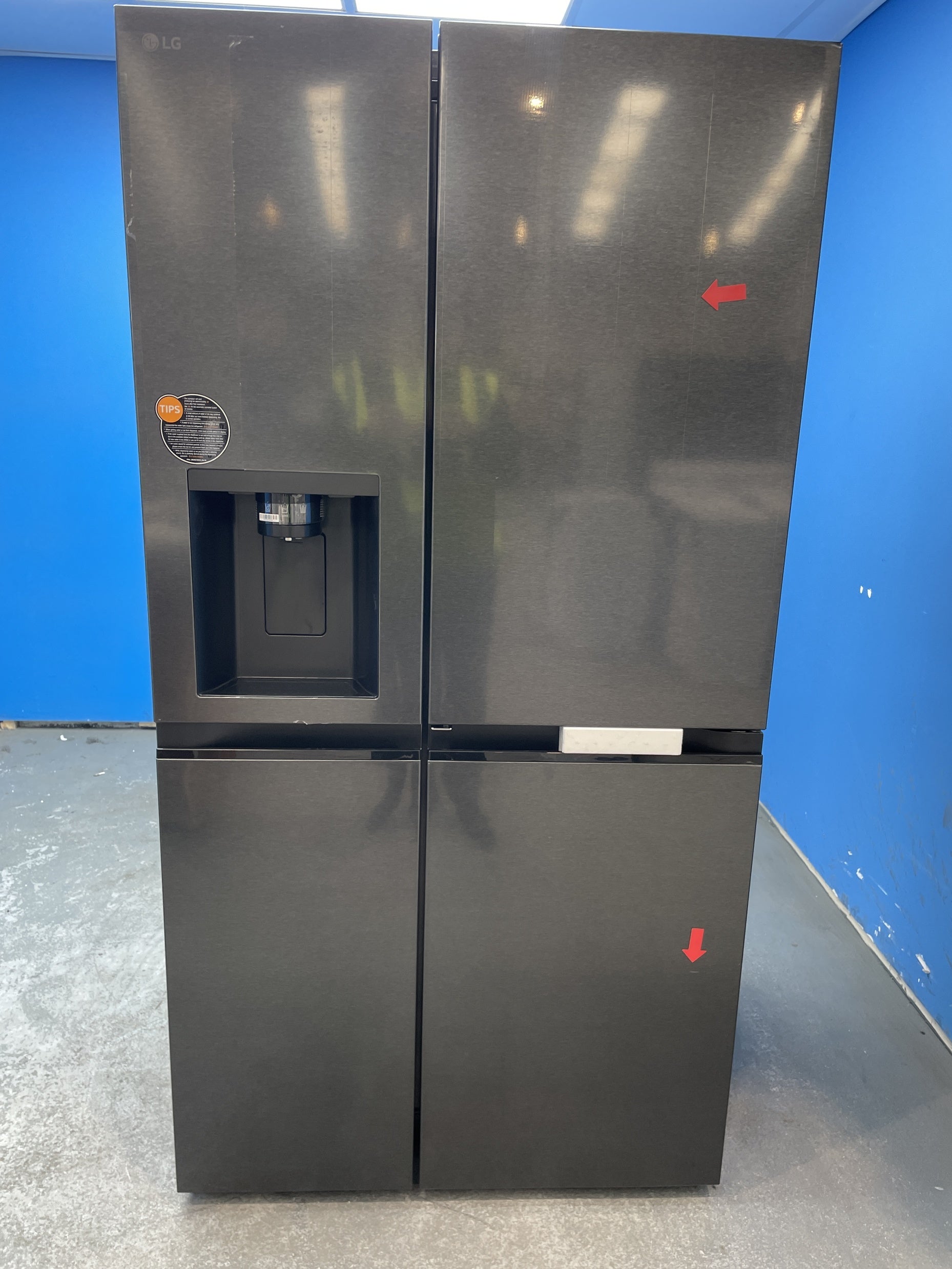 GSJC40EPPE NatureFRESH American Fridge Freezer Door Door