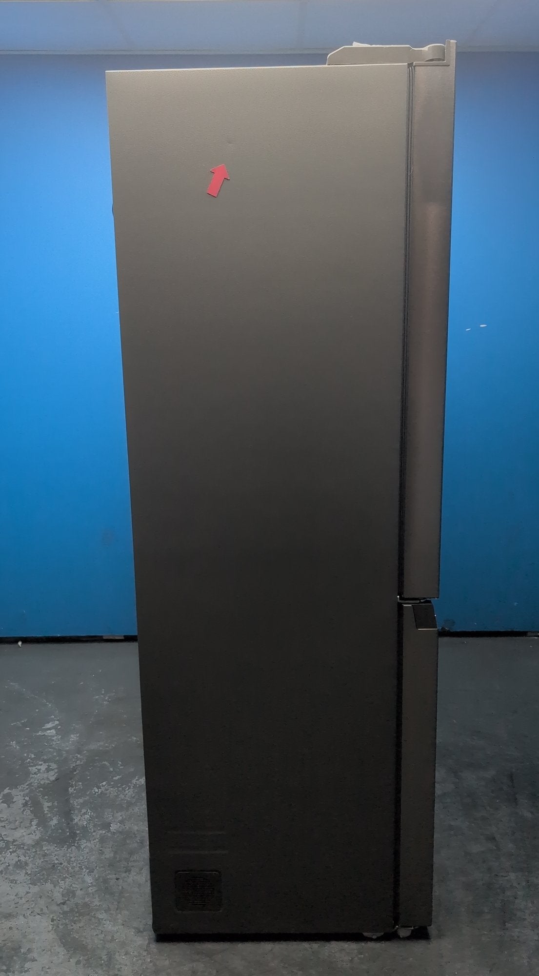 #GRC-163-435 - Haier American Style Fridge Freezer – 528L, Platinum Inox