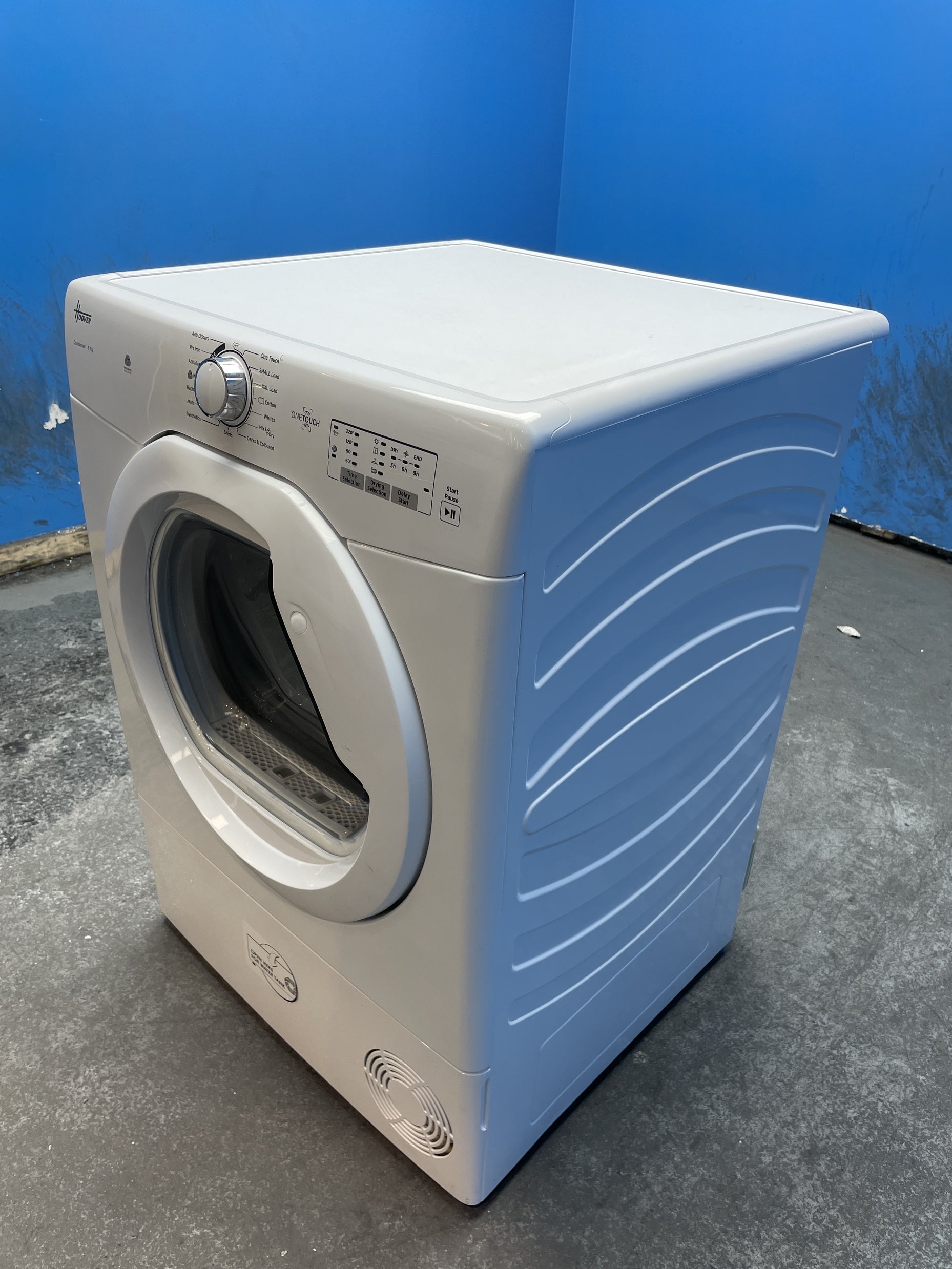 #GRC-162-746 - Hoover 8kg Condenser Tumble Dryer – WiFi Connected, White, B Energy Rating