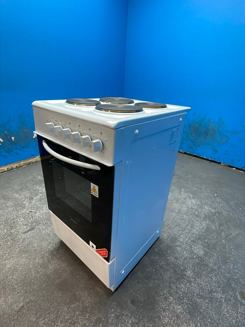 #GRC-162-459 - Midea MFO20DME4H109-WH 50cm Electric Cooker with Solid Plate Hob