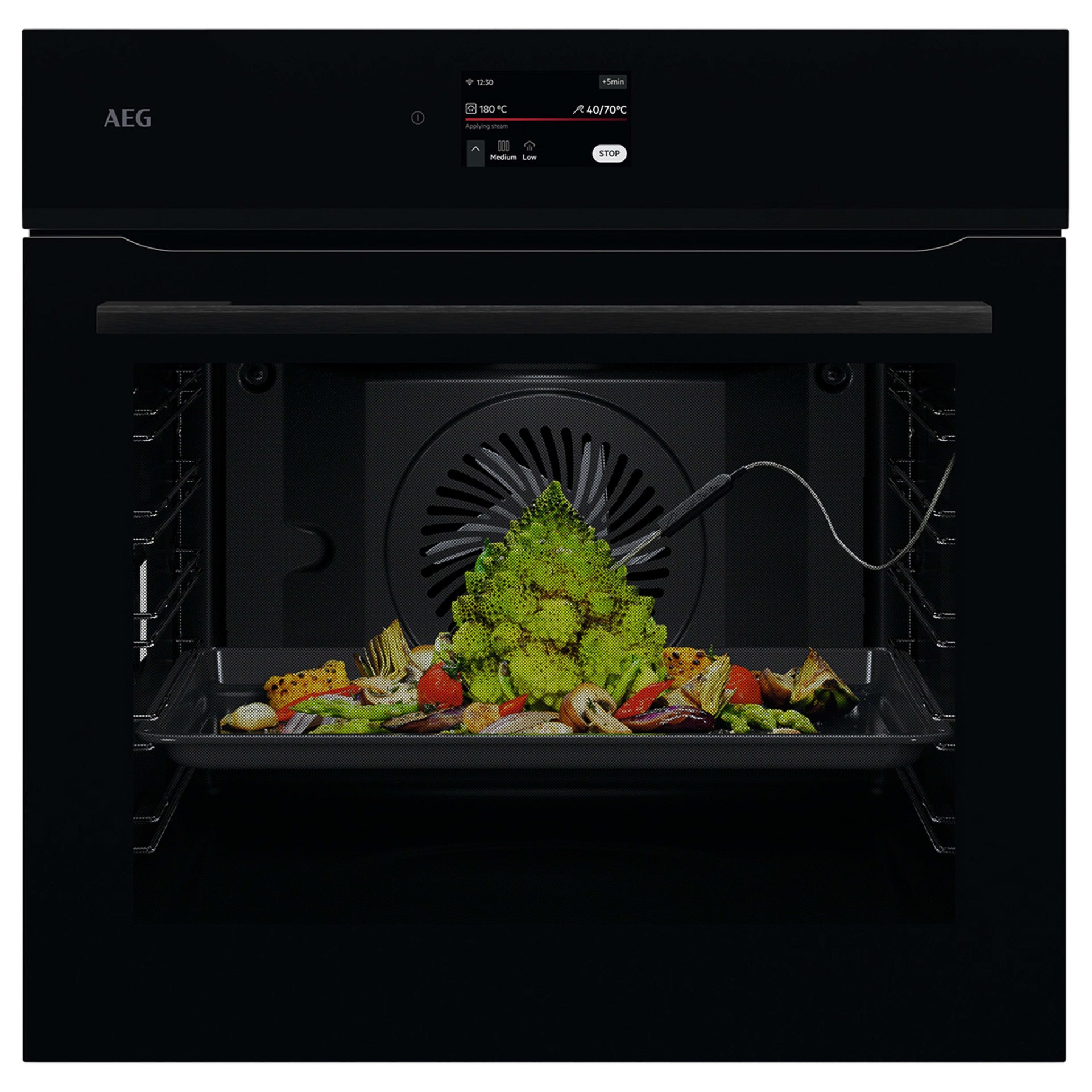 NBE7P731AB 7000 MealAssist Pyrolytic Built Single Oven