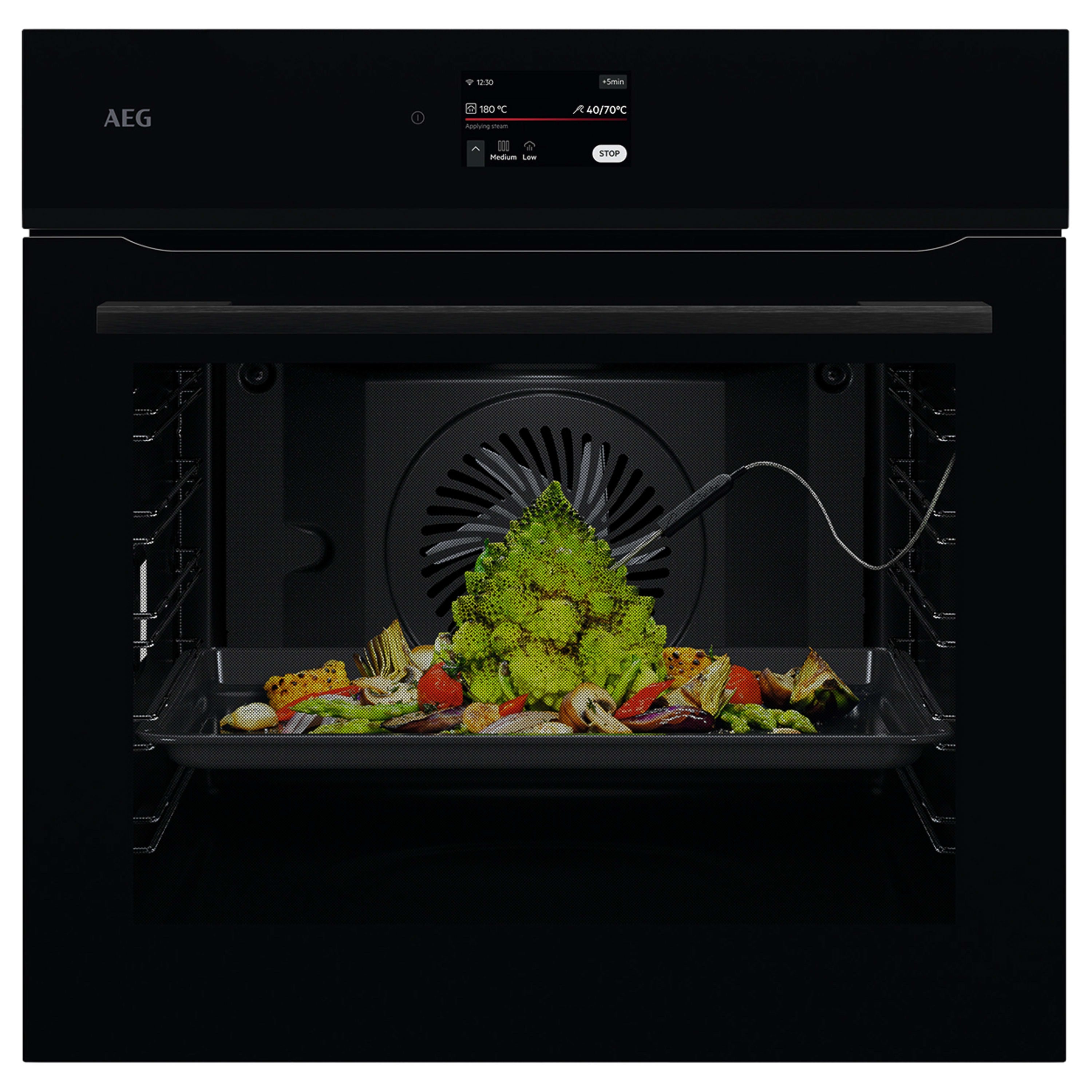 AEG NBE7P731AB 7000 MealAssist Pyrolytic Built-In Single Oven – Renew 2 U