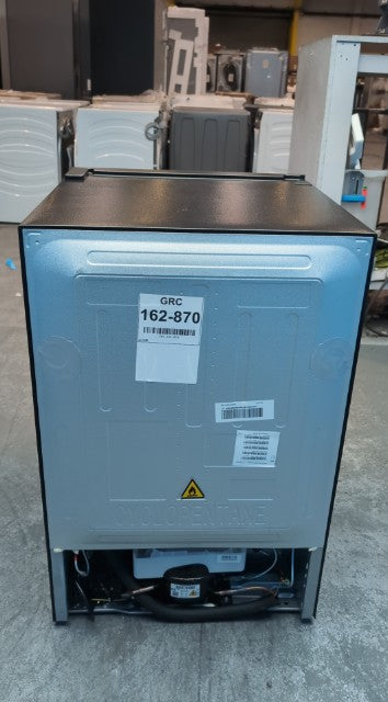 #GRC-162-870 - Hoover H-FRIDGE 300 Mini 54cm Under Counter Fridge – 129L, Aria Clear, Black