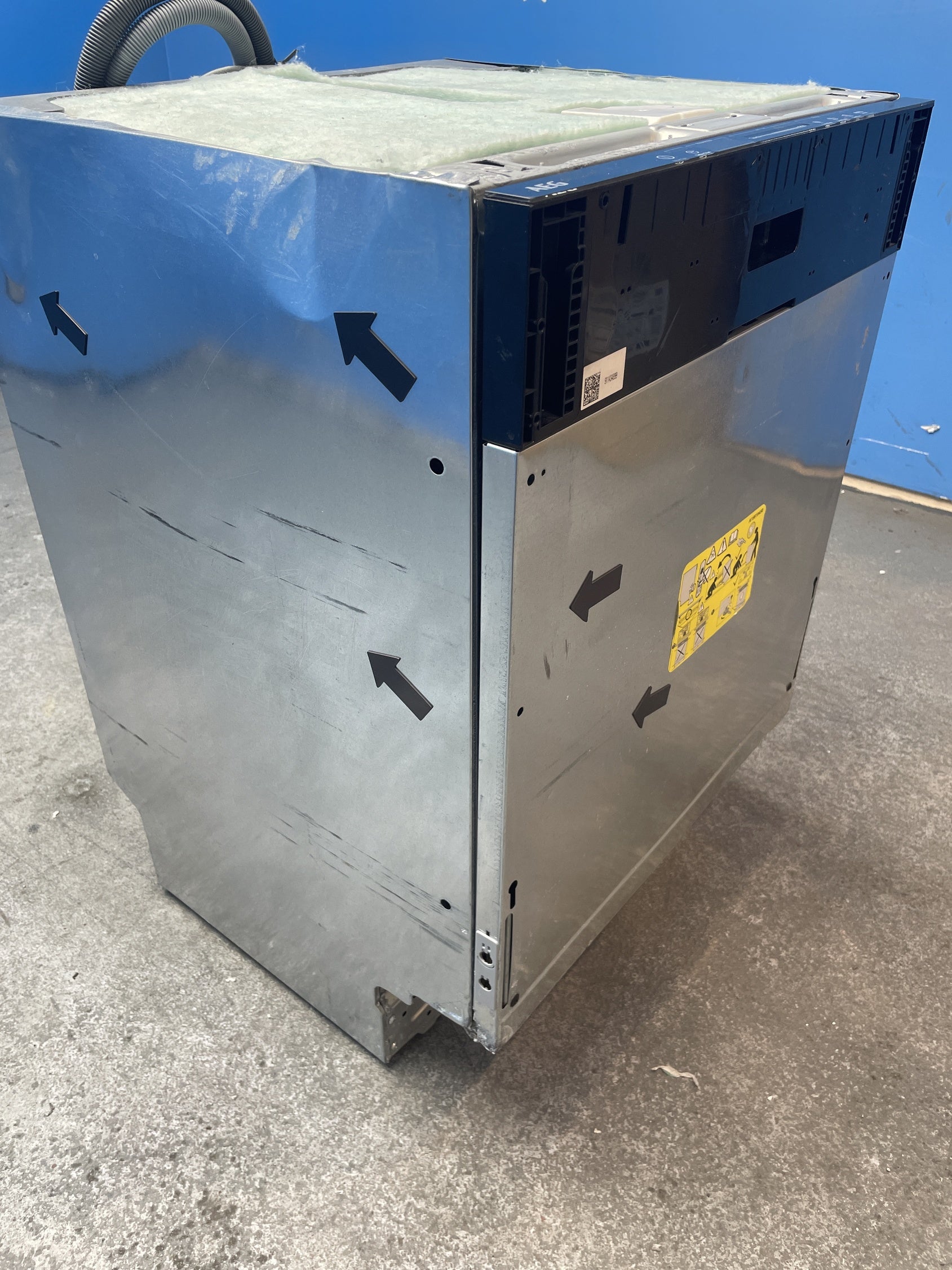 #GRC-157-880 - AEG FSE75737P 7000 GlassCare 14 Place Integrated Dishwasher