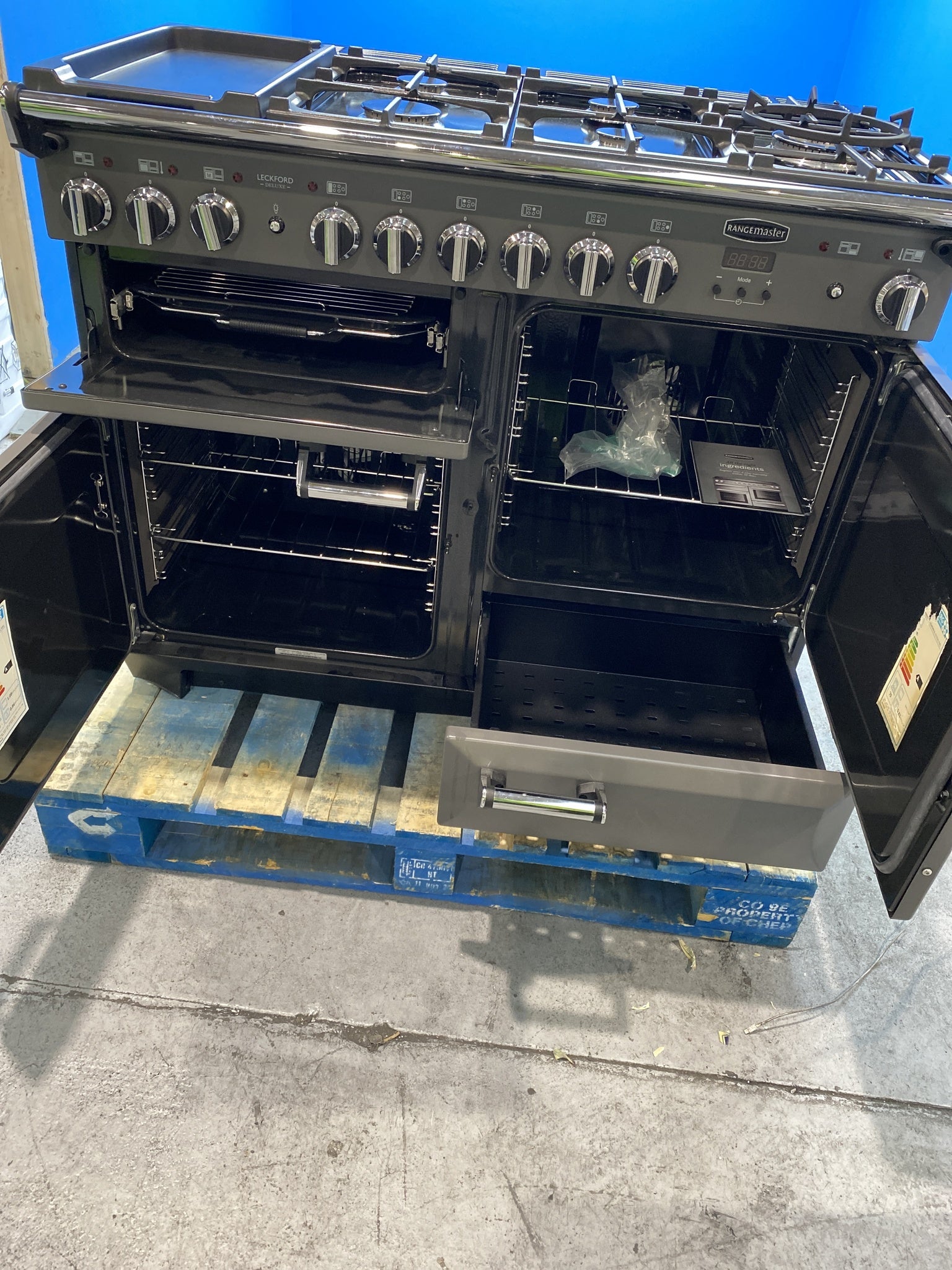 Rangemaster Leckford Deluxe 110cm Dual Fuel Cooker