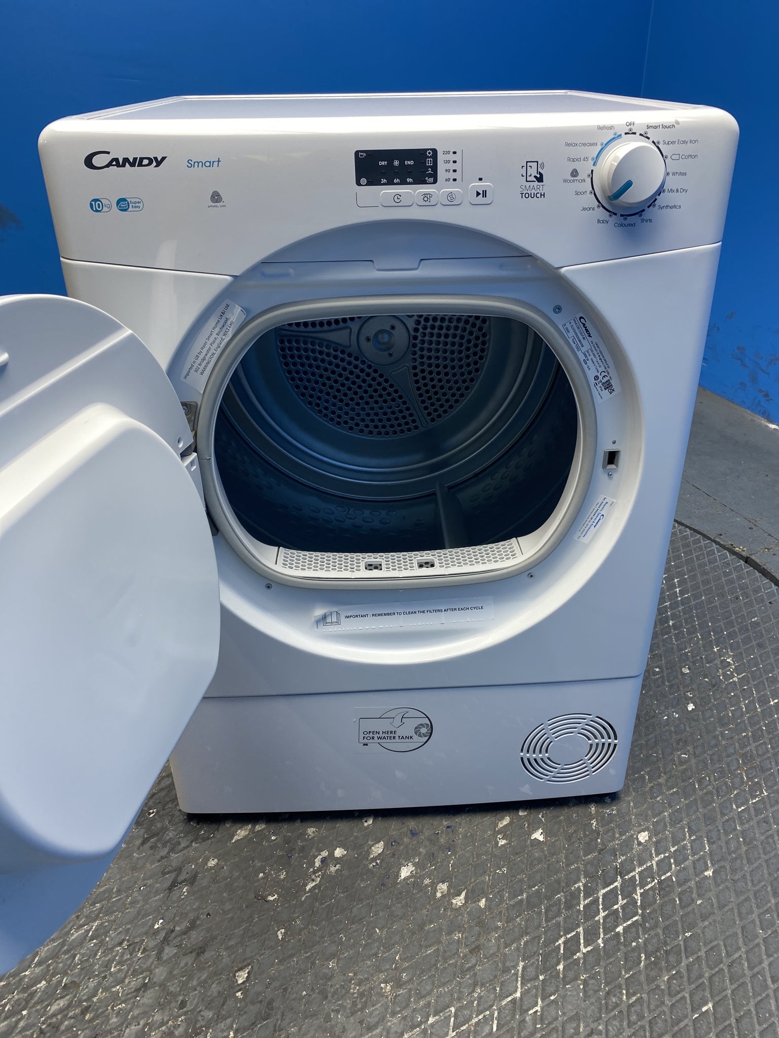 Candy CSEC10LF 10kg Condenser Tumble Dryer