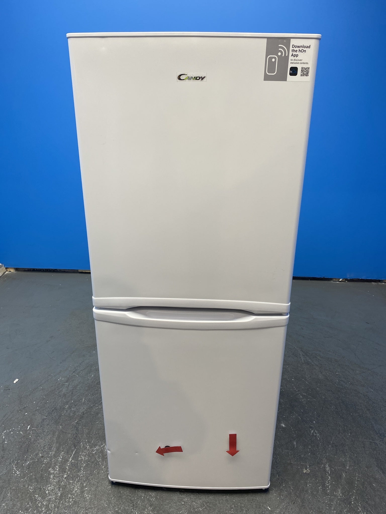 Candy CCH1S513EWK 185 Litre Combi Fridge Freezer