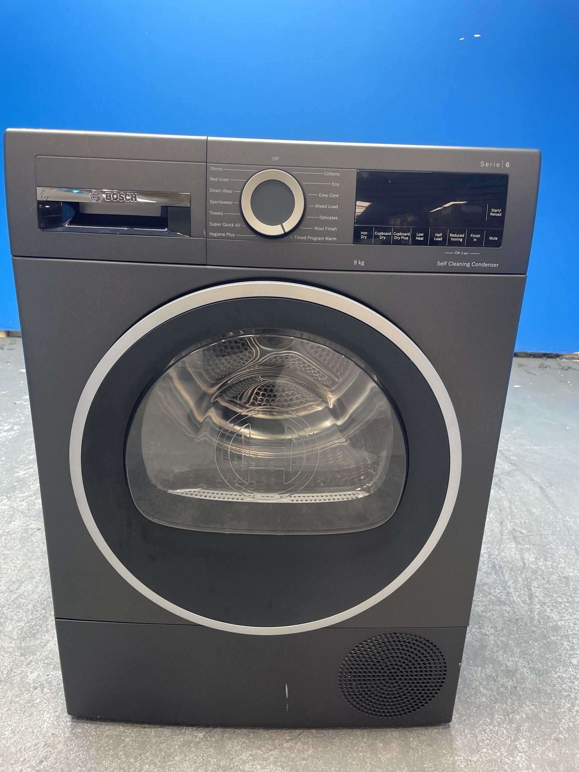 #GRC-157-487 - Bosch Series 6 WQG245R2GB 9kg Heat Pump Tumble Dryer