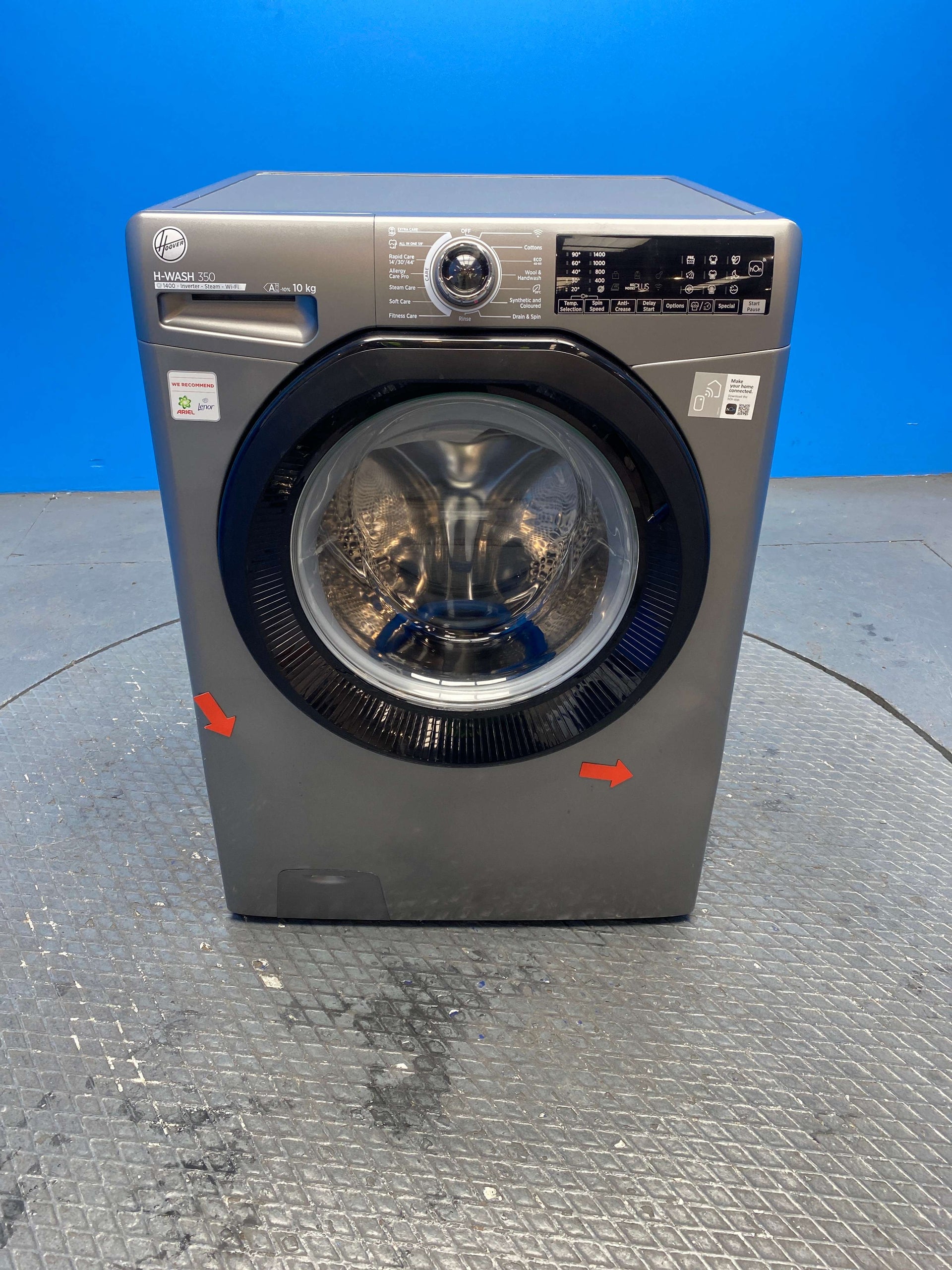 Hoover H3WPS4146TAMBR 14kg 1400rpm Wi-Fi Washing Machine