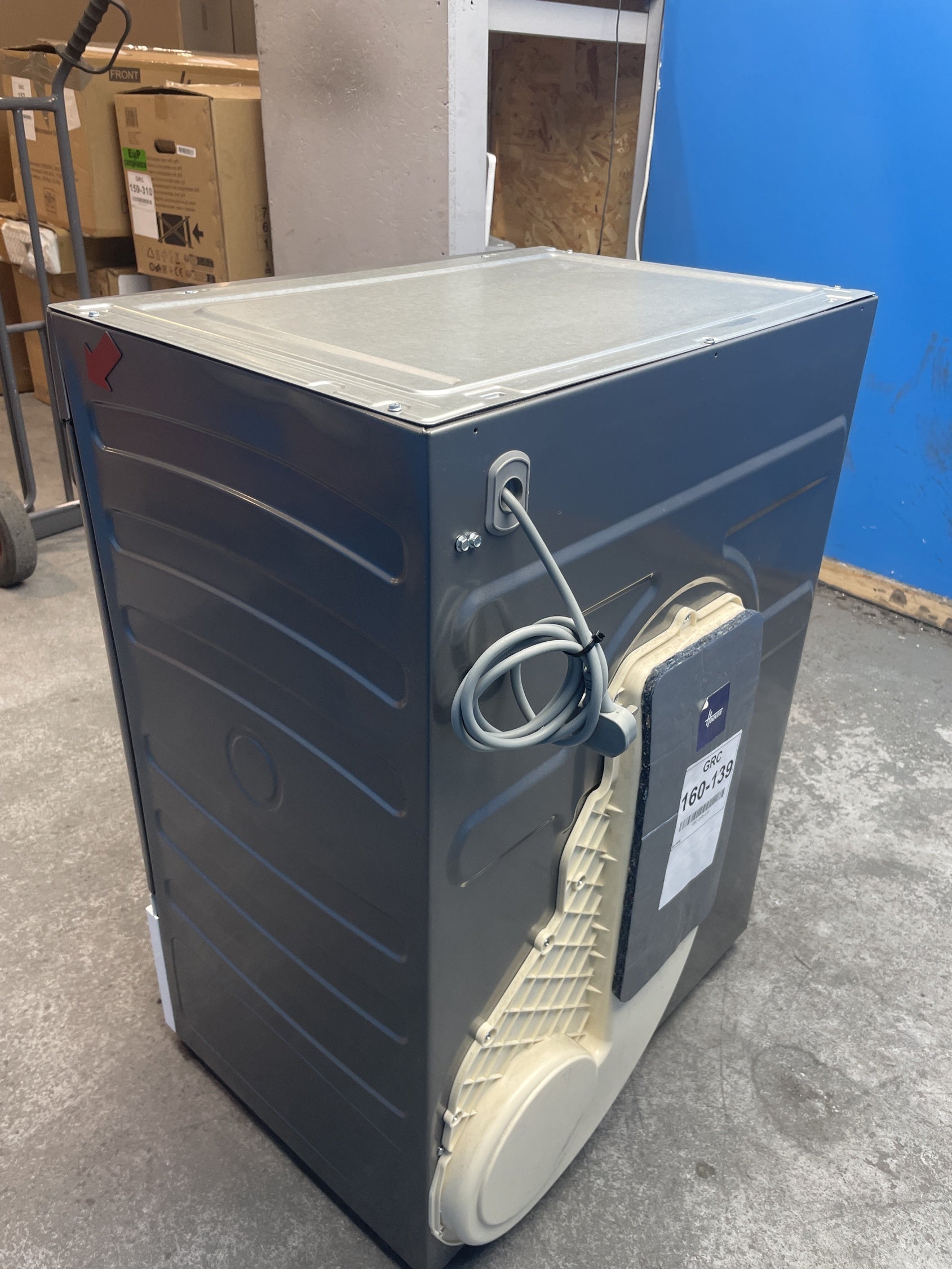 #GRC-160-139 - Hoover BATDH7A1TCER-80 Integrated 7kg Heat Pump Tumble Dryer