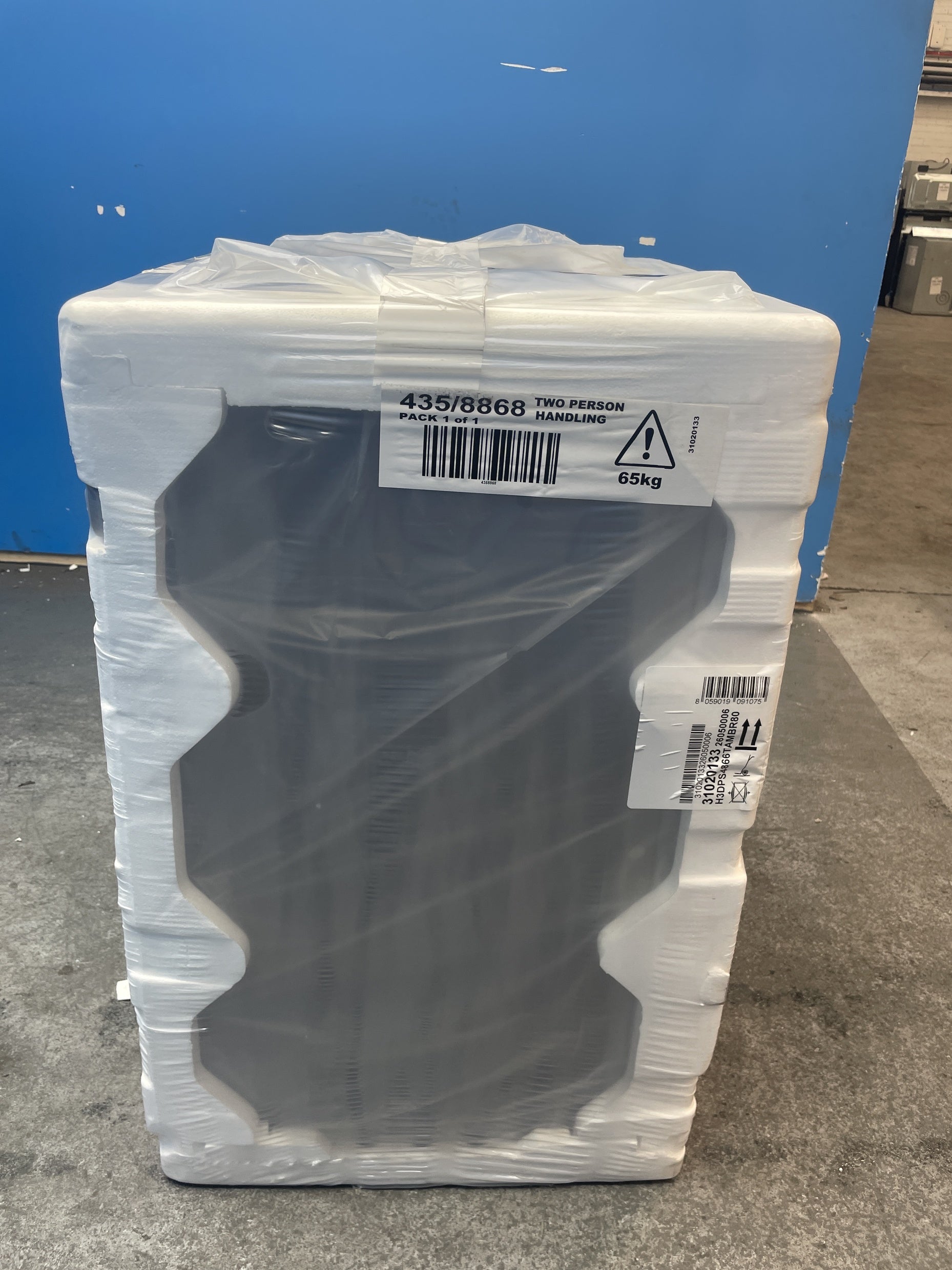 #GRC-158-523 - Hoover H3DPS4866TAMBR80 WiFi Enabled 8/6kg 1400rpm Washer Dryer