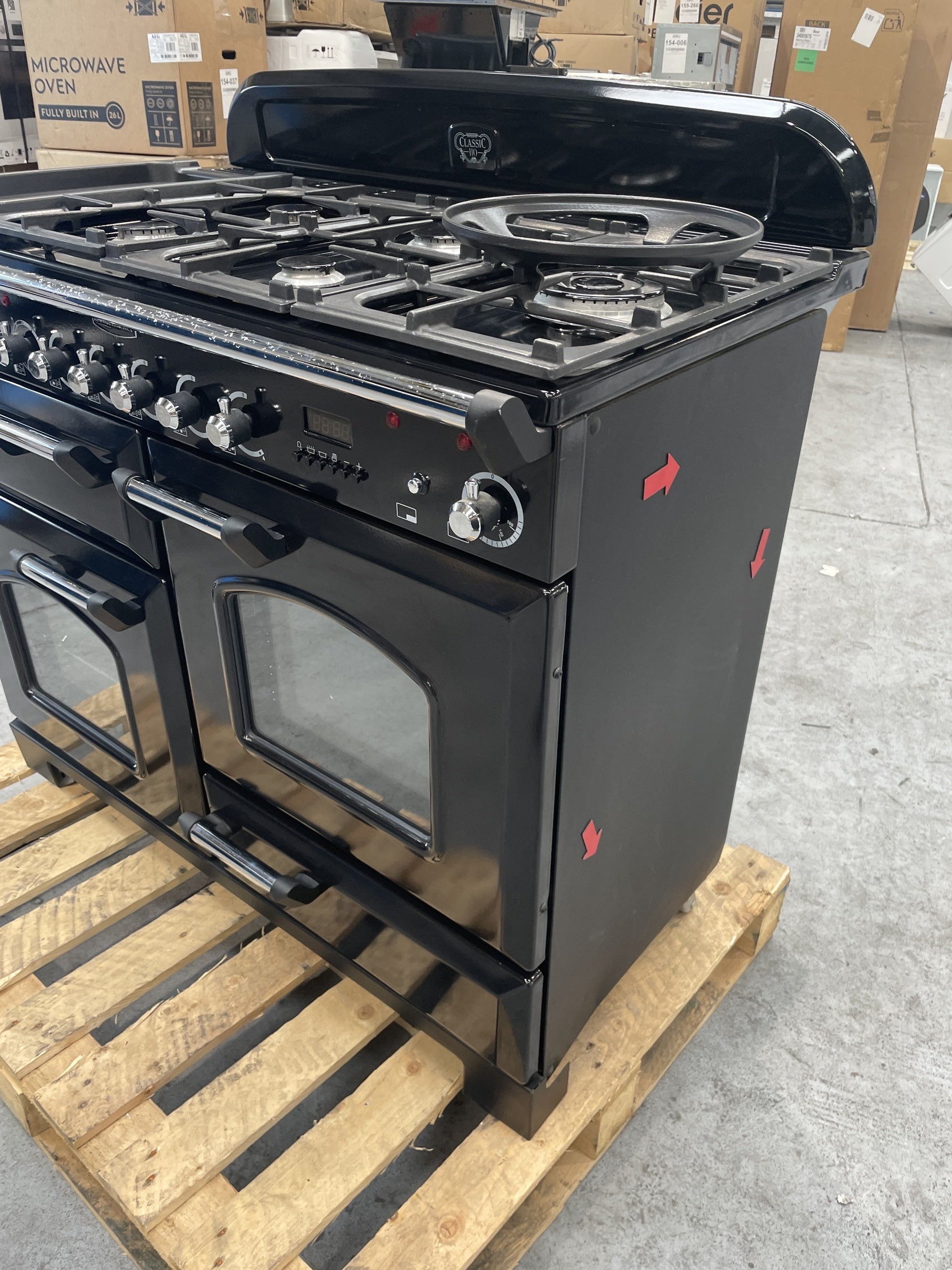 #GRC-155-274 - Rangemaster Classic Deluxe 110 Dual Fuel Range Cooker