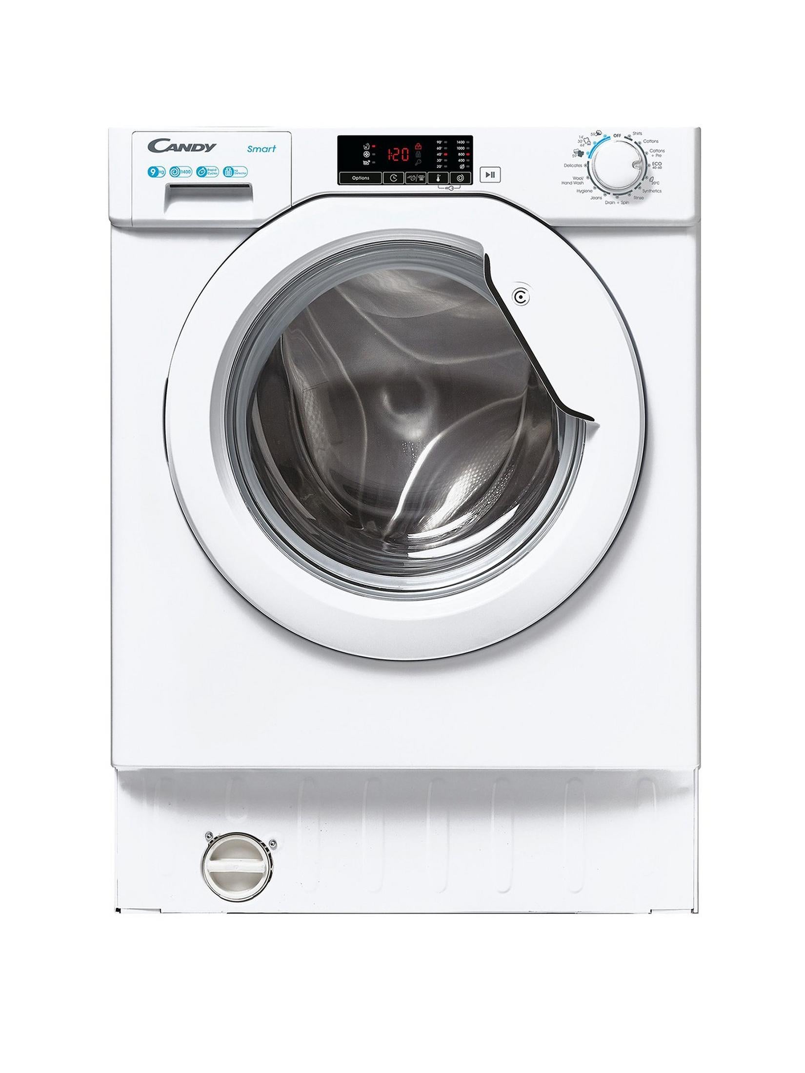 Candy CBW 49D1W4-80 Integrated 9kg 1400 Spin Washing Machine – Renew 2 U