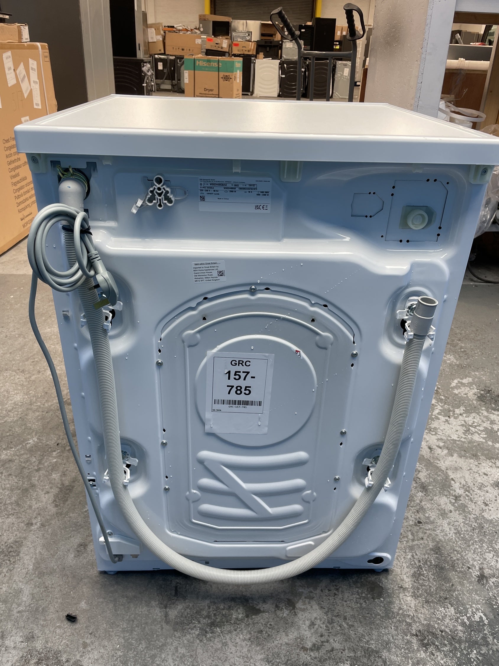 #GRC-157-785 - Bosch WGG24400GB Series 6 9kg 1400 Spin Washing Machine