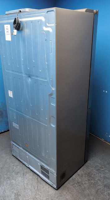 #GRC-163-415 - Haier American Style Fridge Freezer – 528L, Platinum Inox