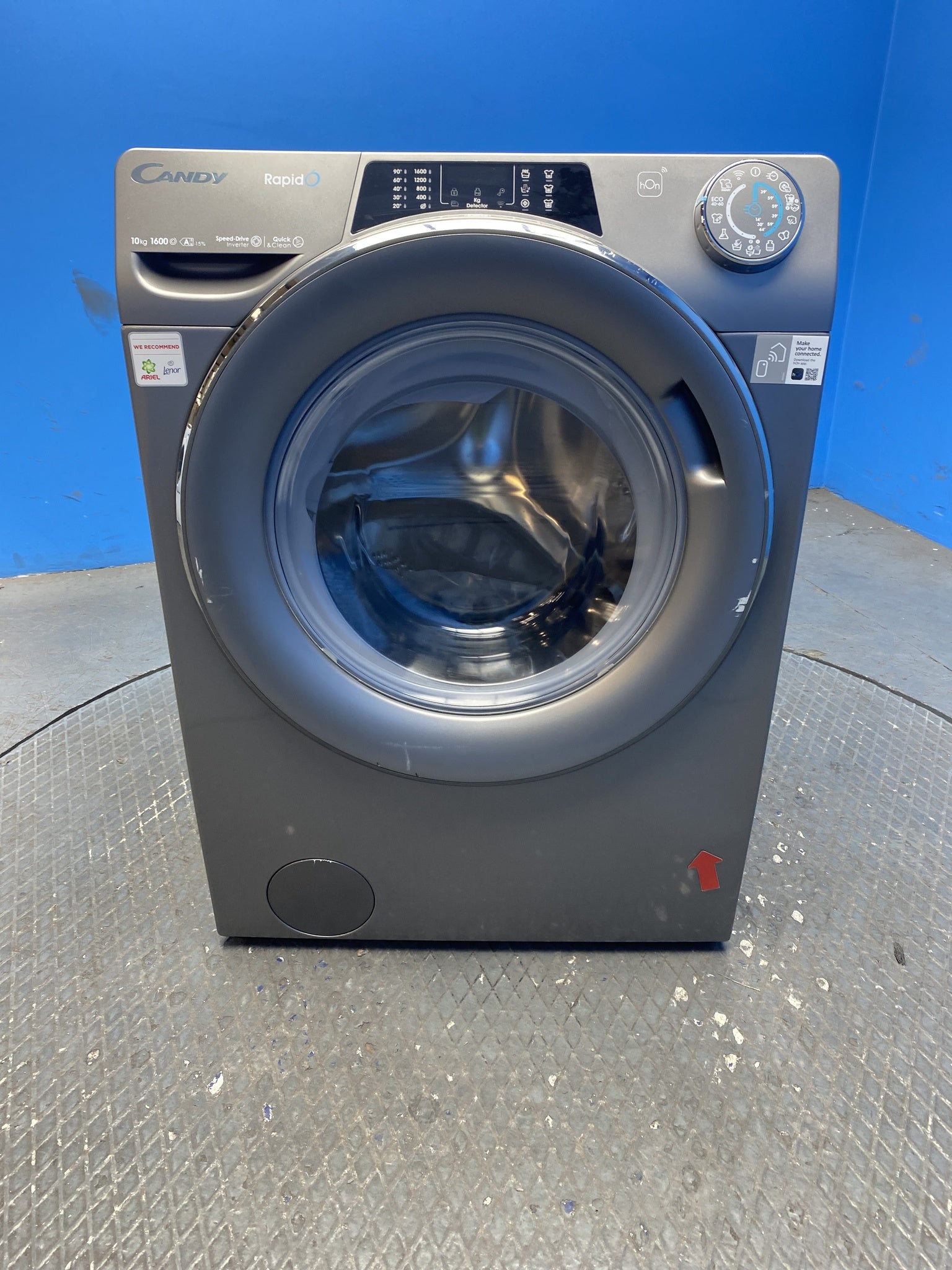 Candy RO16106DWMCR7 RapidÓ 10kg 1600 Spin Washing Machine
