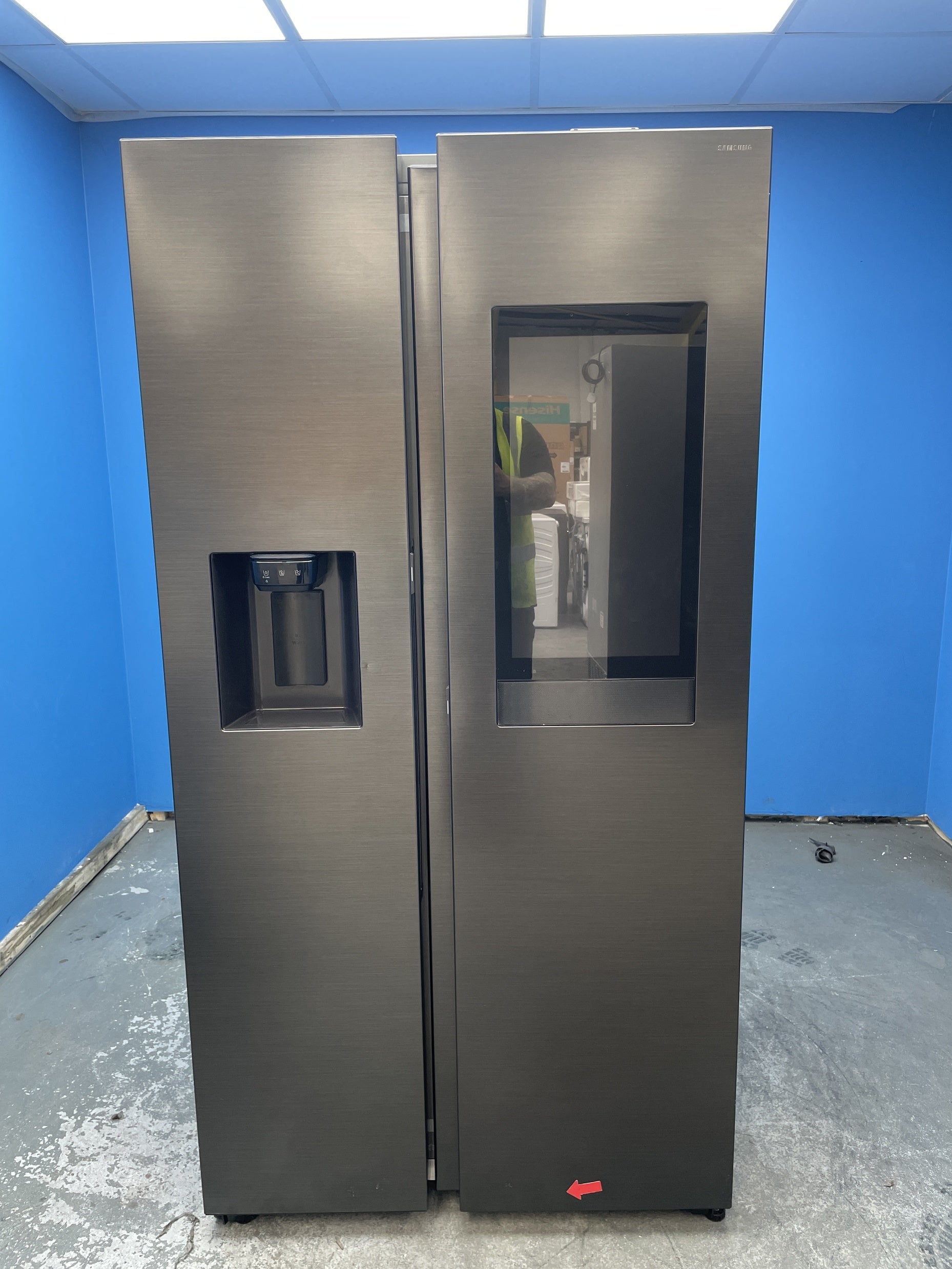 #GRC-136-282 - Samsung RS90F66BEFEU Family Hub American Fridge Freezer