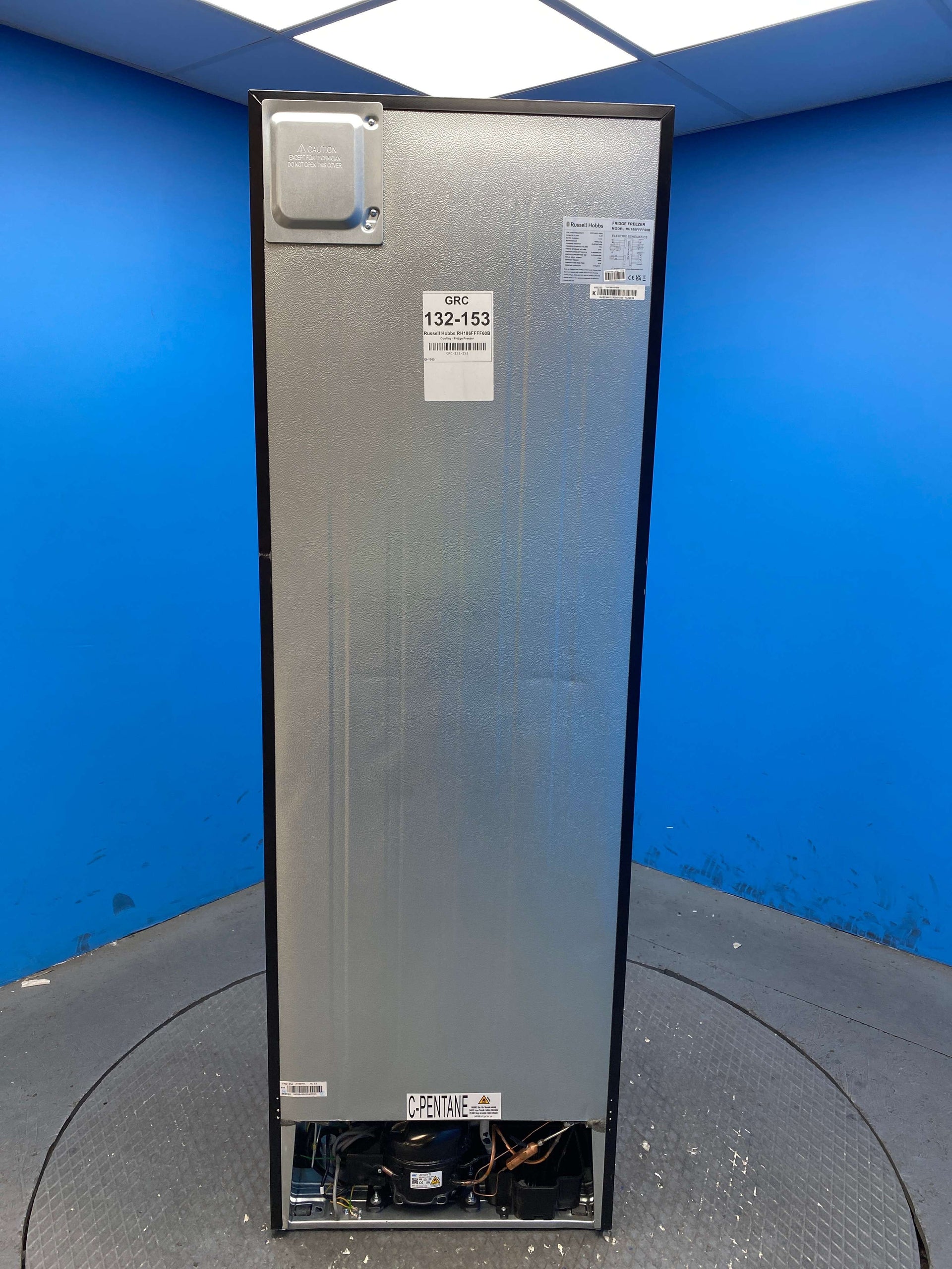 Russell Hobbs RH186FFFF60B 186cm 60/40 No Frost Fridge Freezer