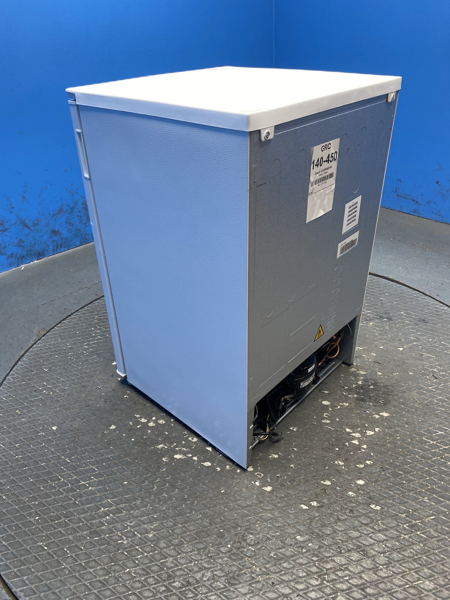 Candy CUQS58EWK 85 Litre Undercounter Freezer