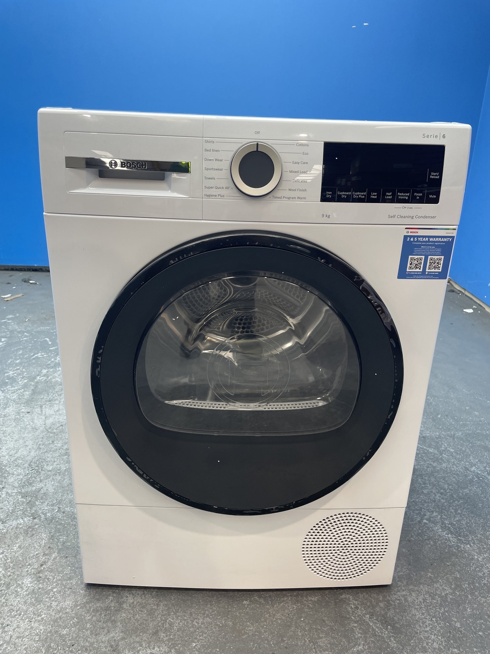 Series 6 WQG24502GB Heat Pump Tumble Dryer