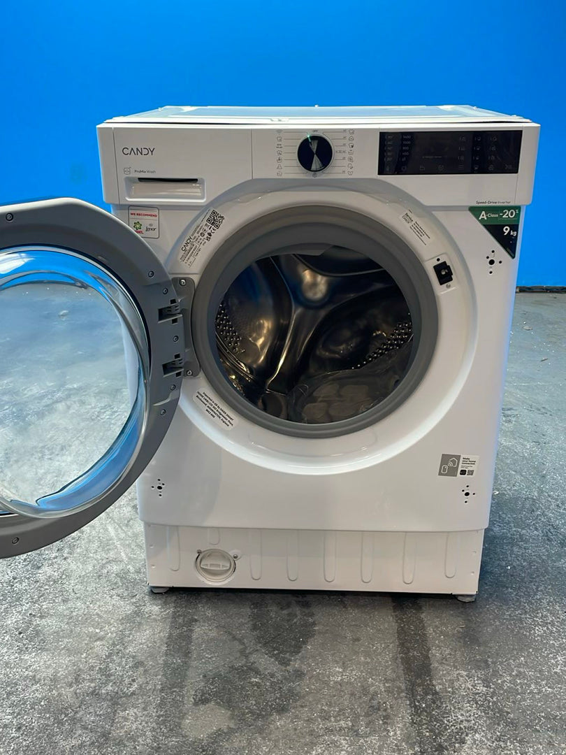 #GRC-162-114 - Candy Smart BC4S49M6DB8J-80 Integrated 9kg 1400rpm Washing Machine